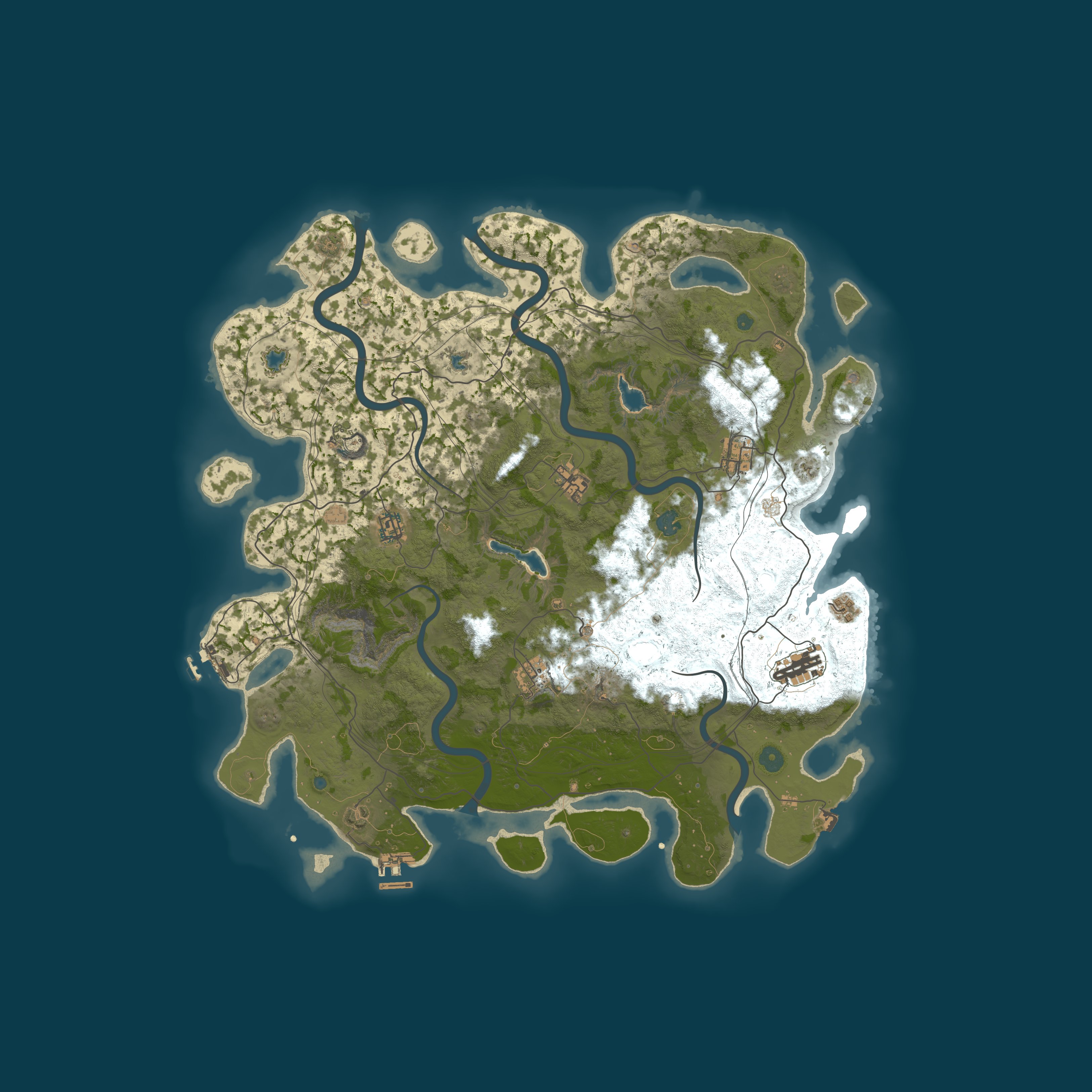 Map for Bushdaka Adventures