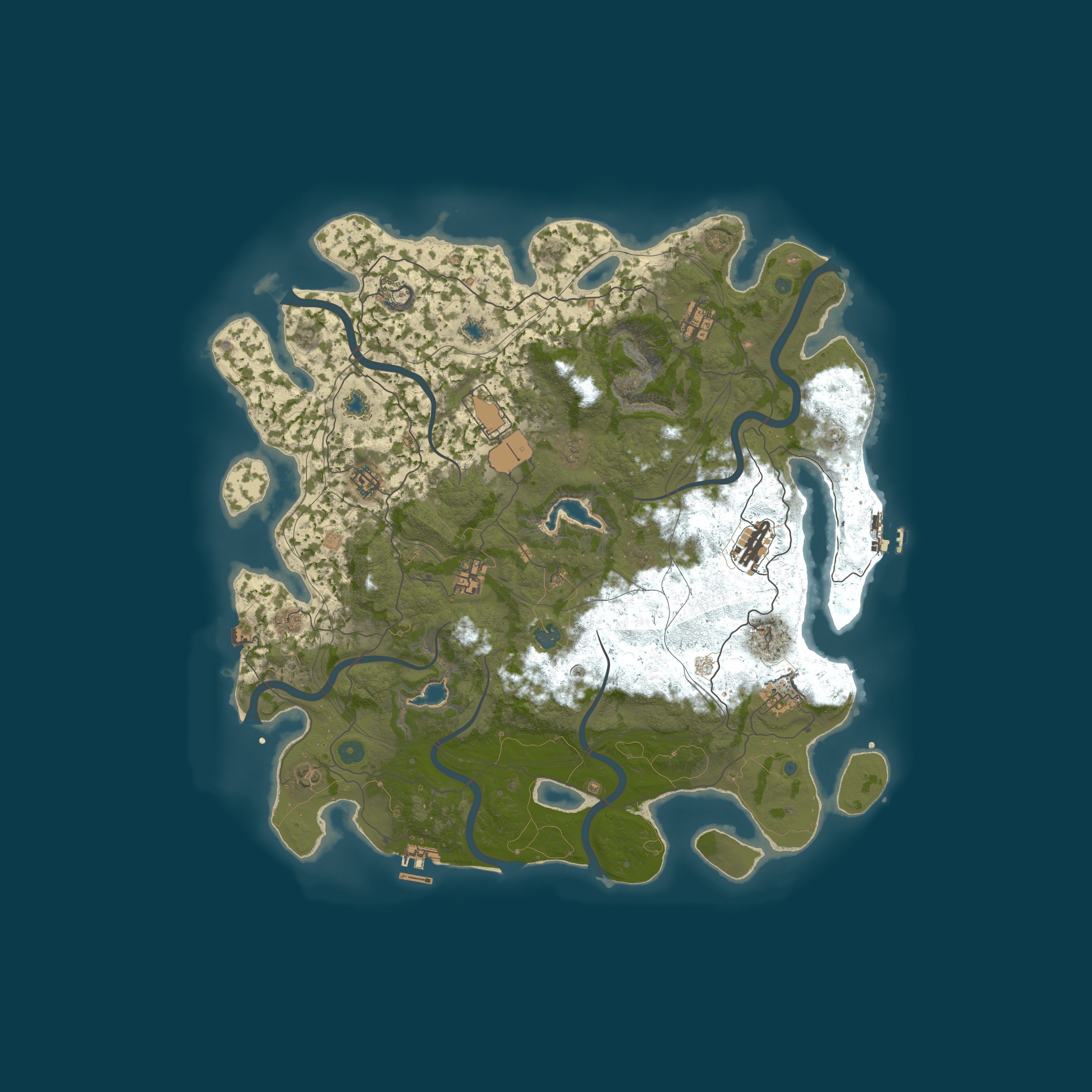 Map for #4 [PVE] DevilRust X10 | Events | RB | Eco | TP |