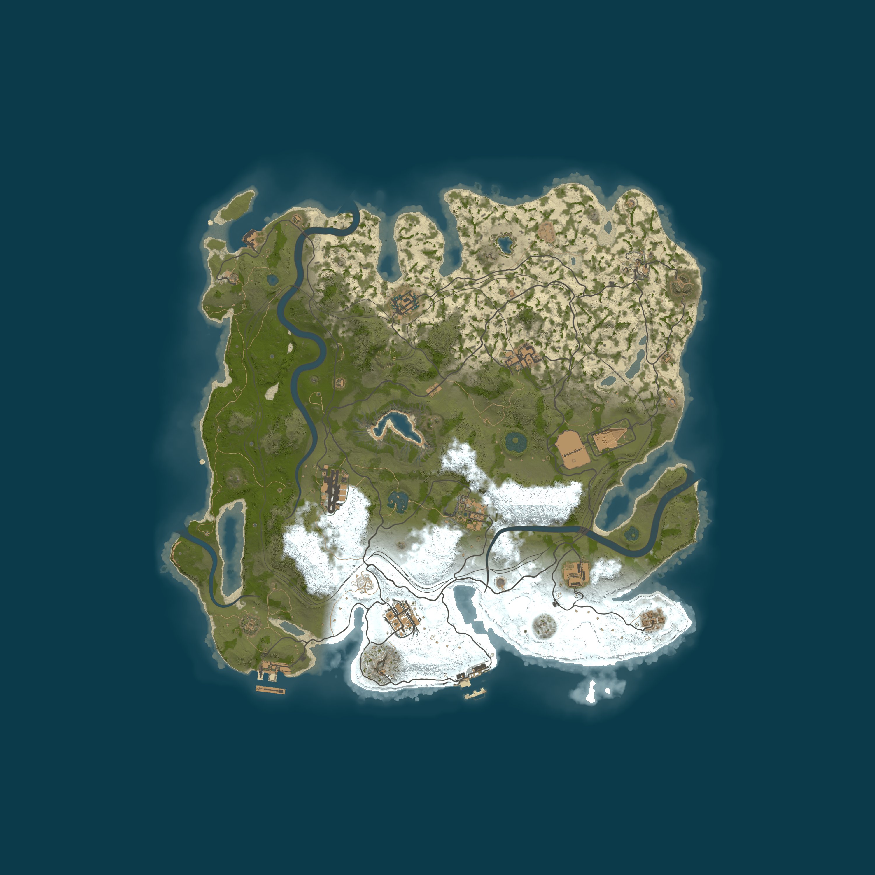 Map for Rust4Noobs | Solo/Duo/Trio | Softcore 50% Monthly | No BP Wipe