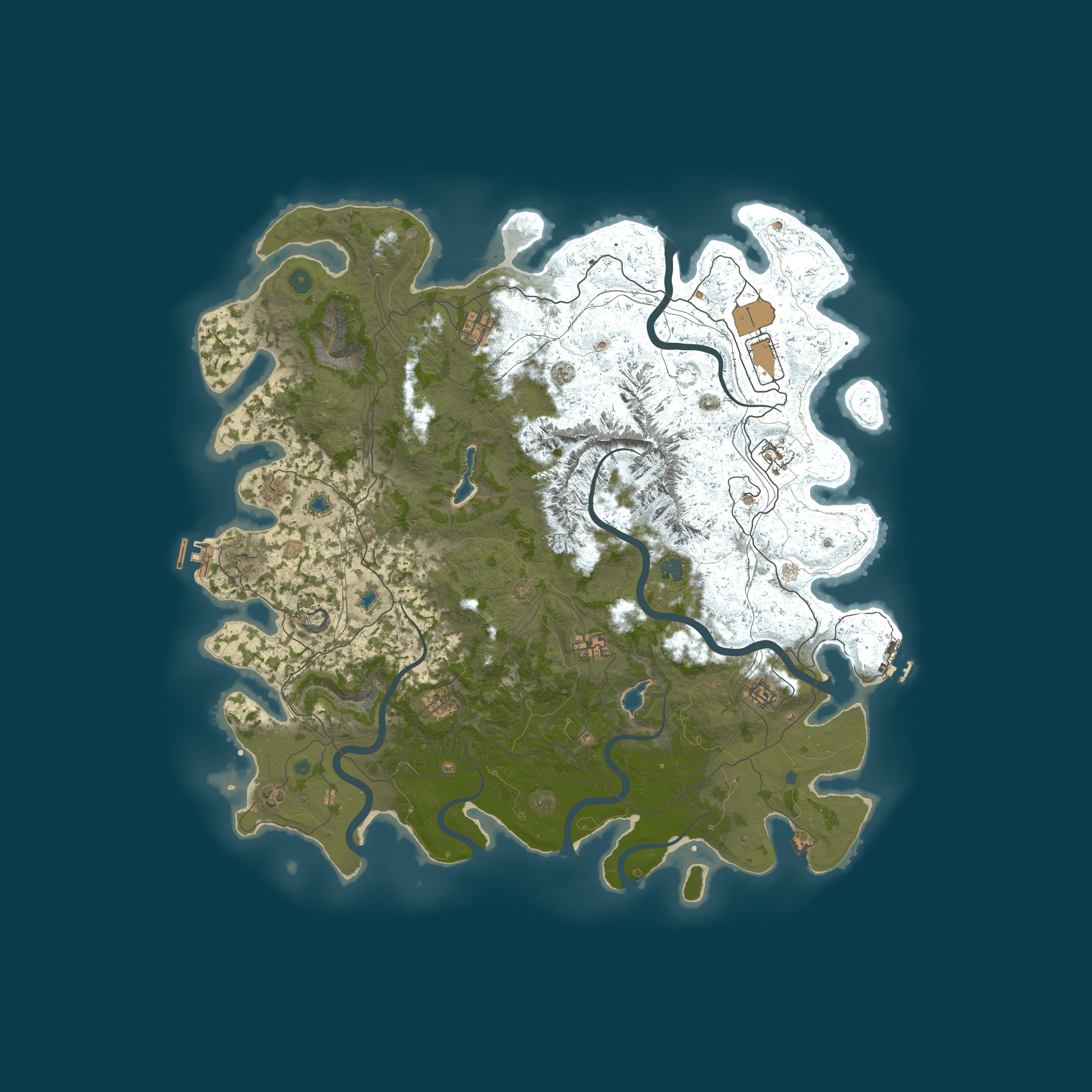 Map for JPN Rust Sever PvE