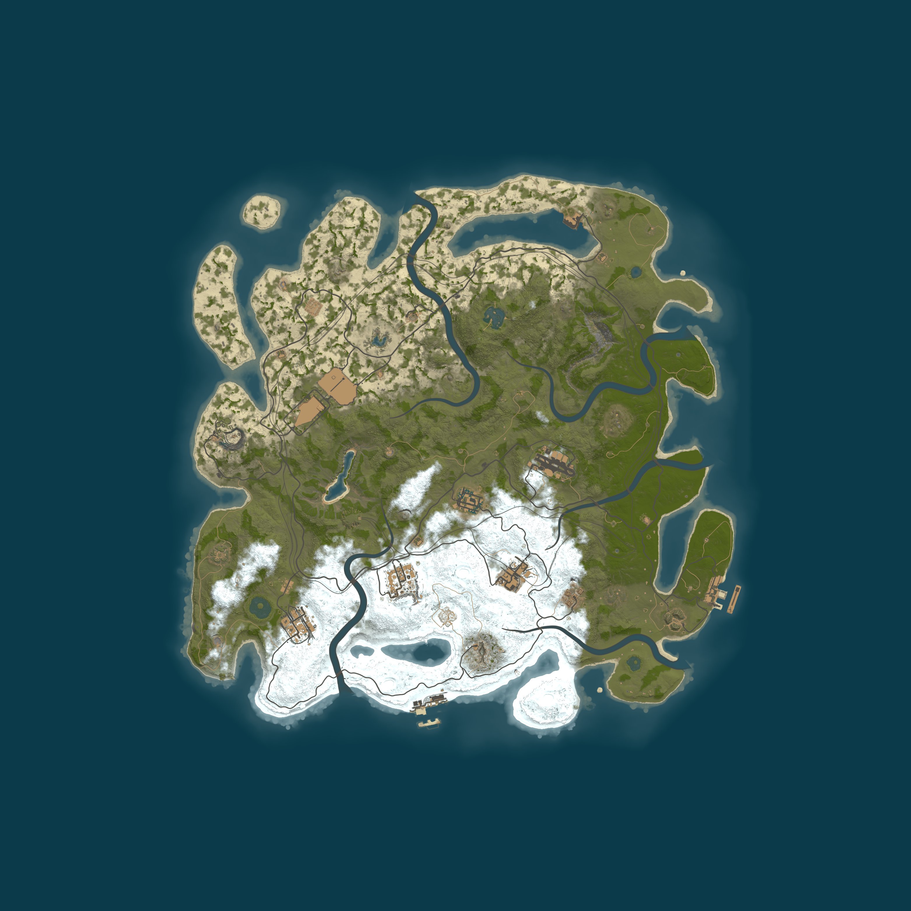 Карта сервера