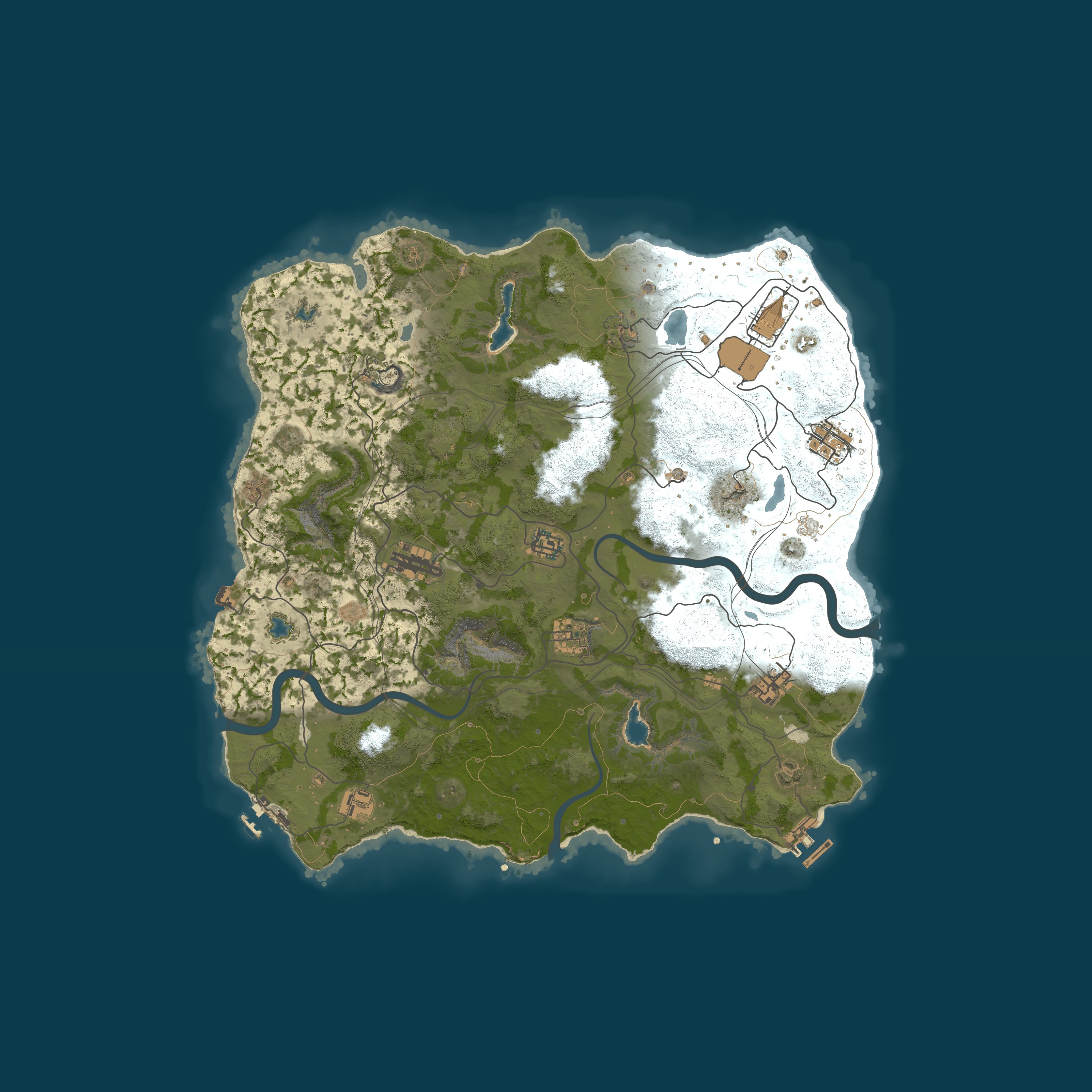 Map for Reddit.com/r/PlayRust - AU Softcore