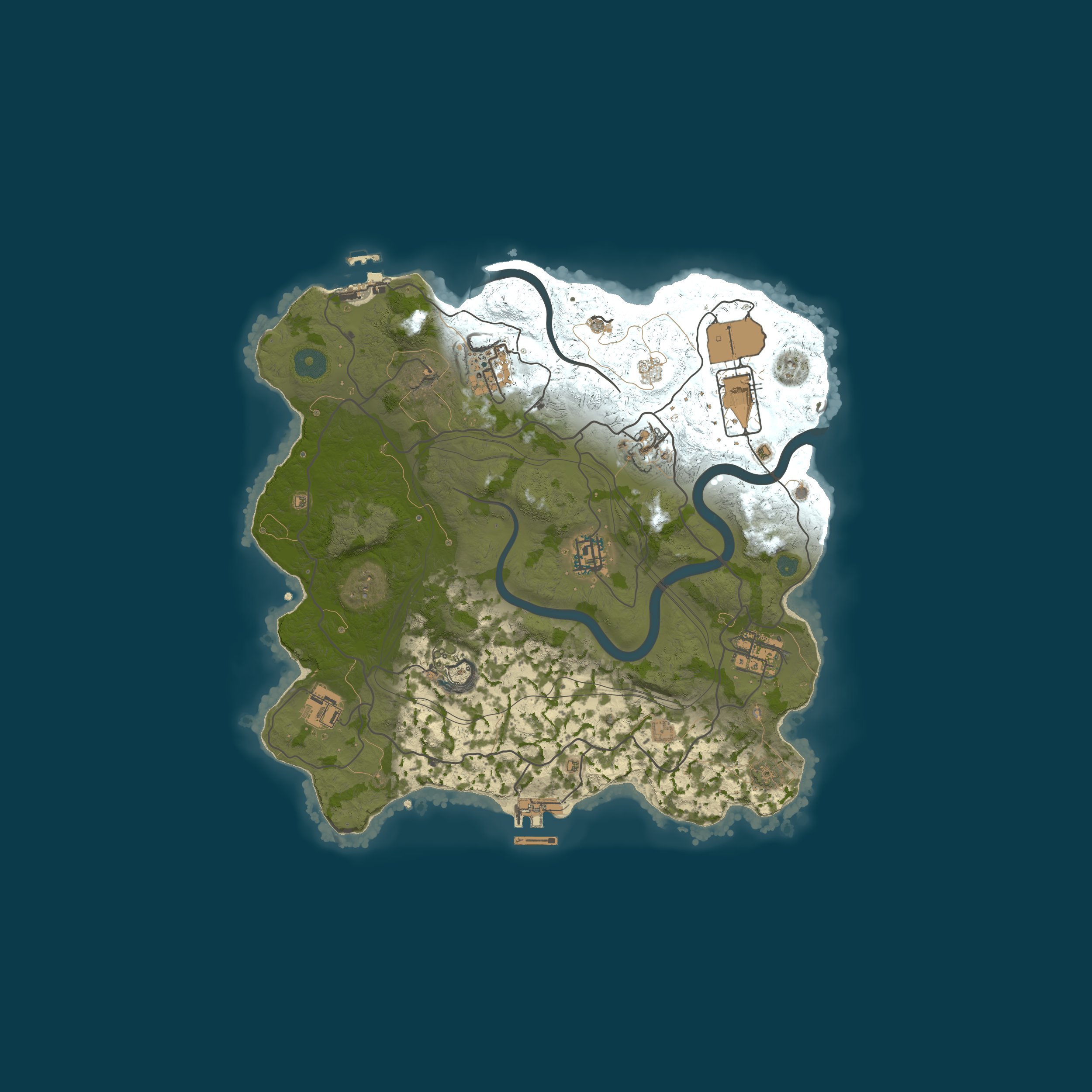 Rust map 3000/1337