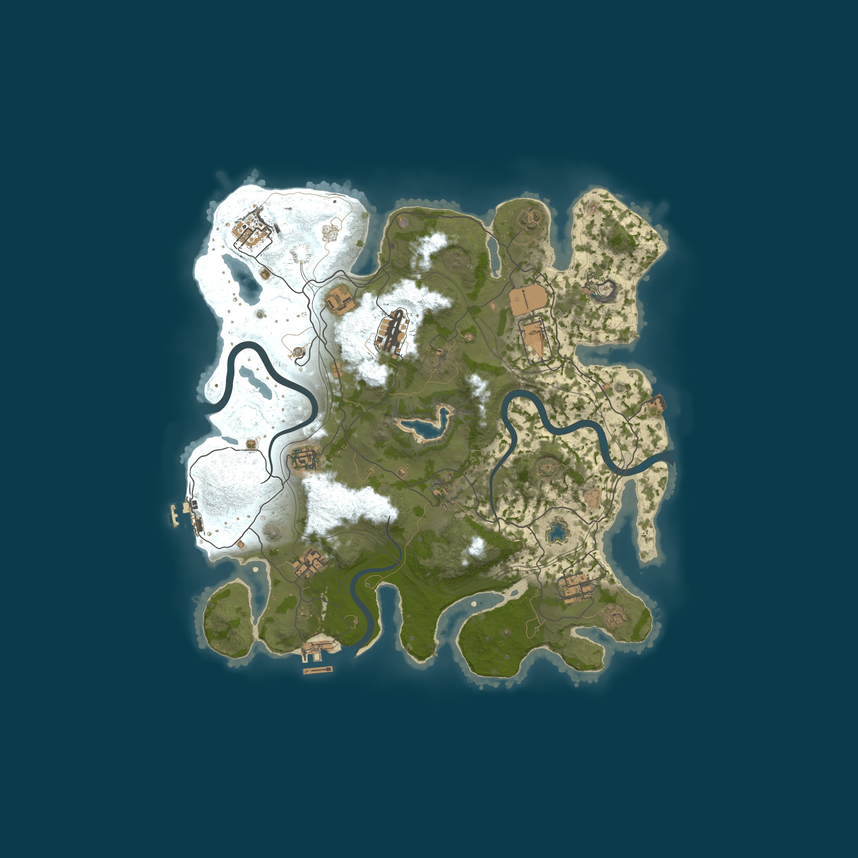 Rust map 3800/1337
