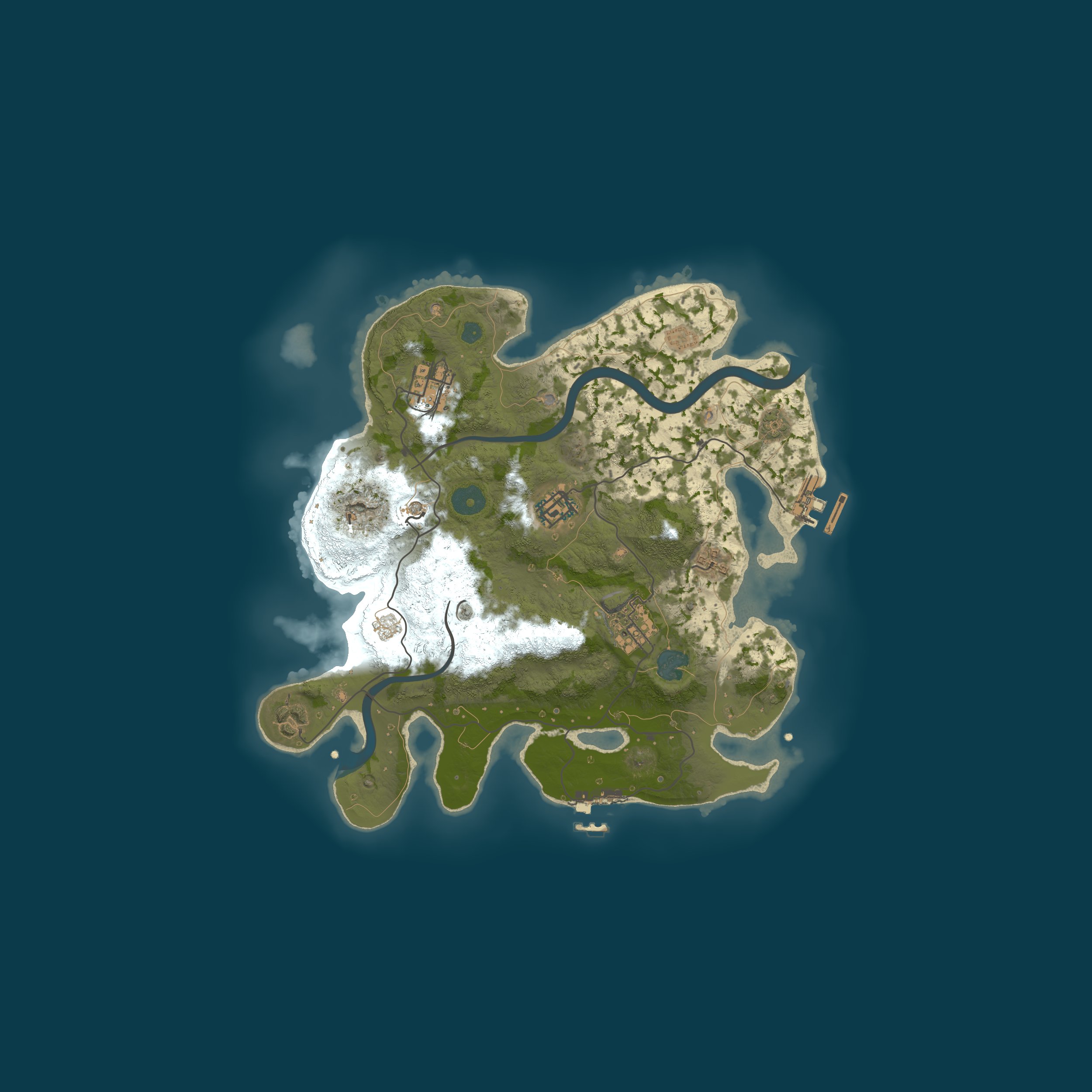 Map for Rust+[EU-HUN] max group 4