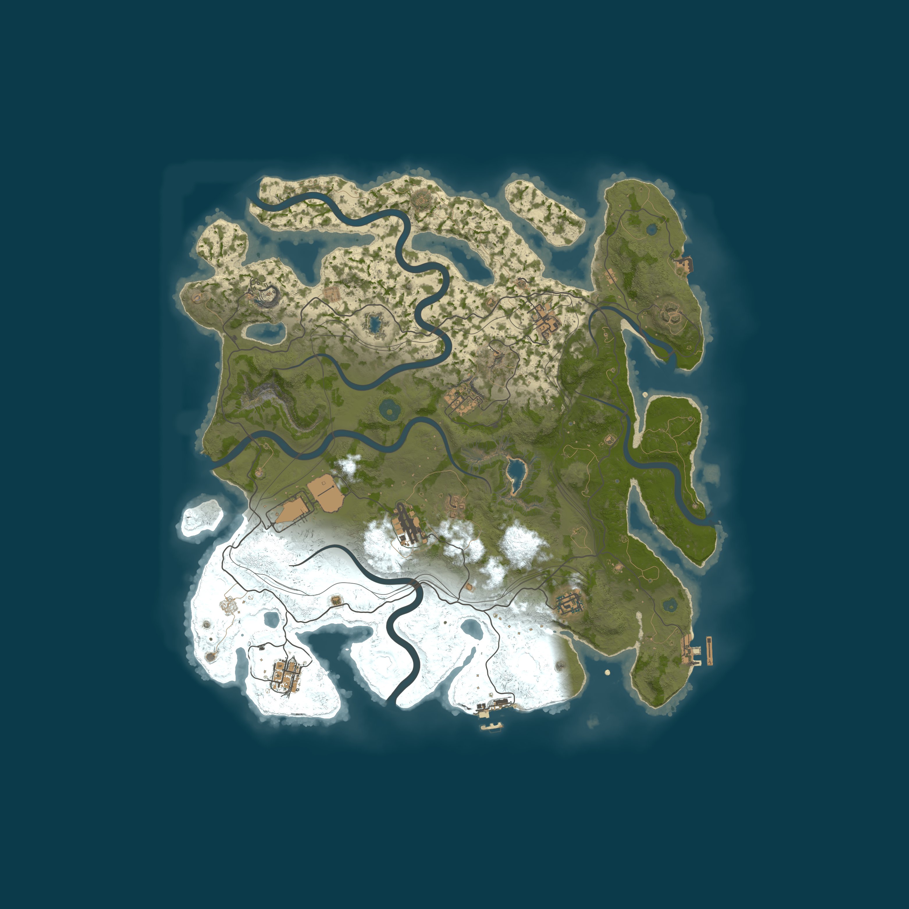 Карта сервера