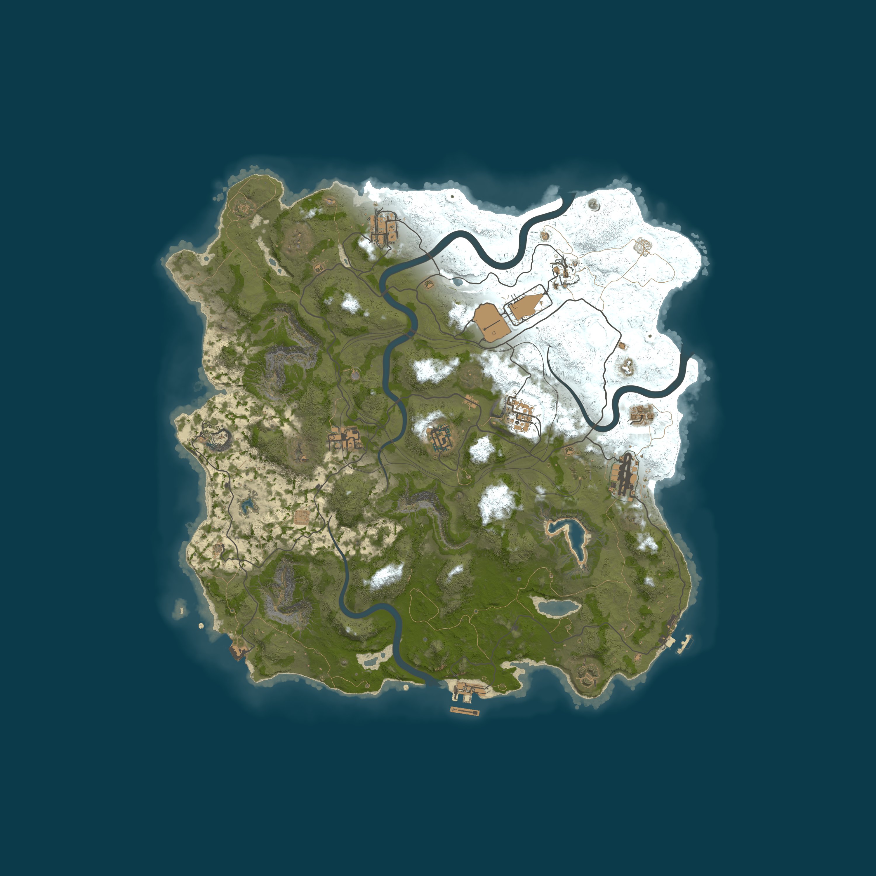 Map for Reddit.com/r/PlayRust - US Monthly