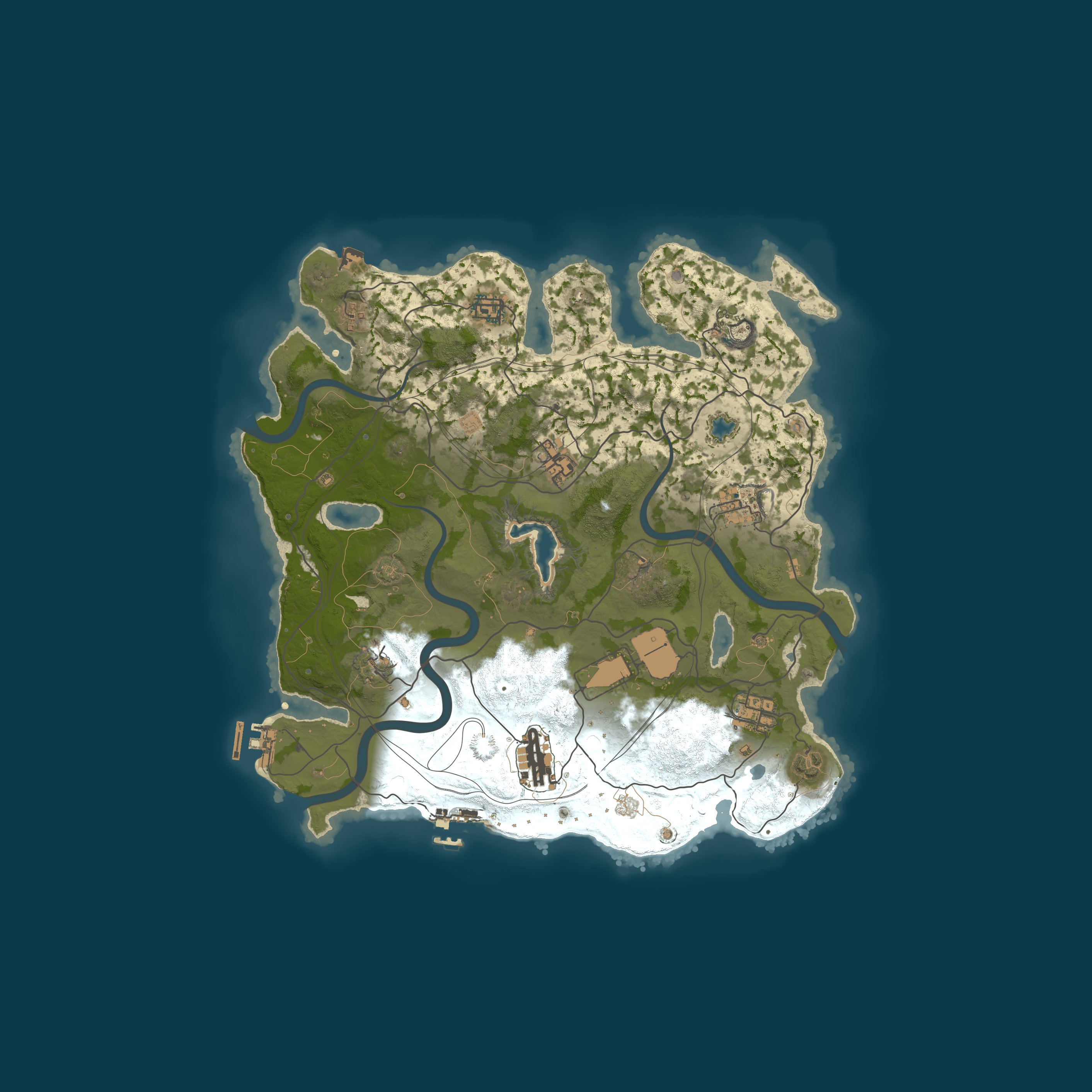 Карта сервера