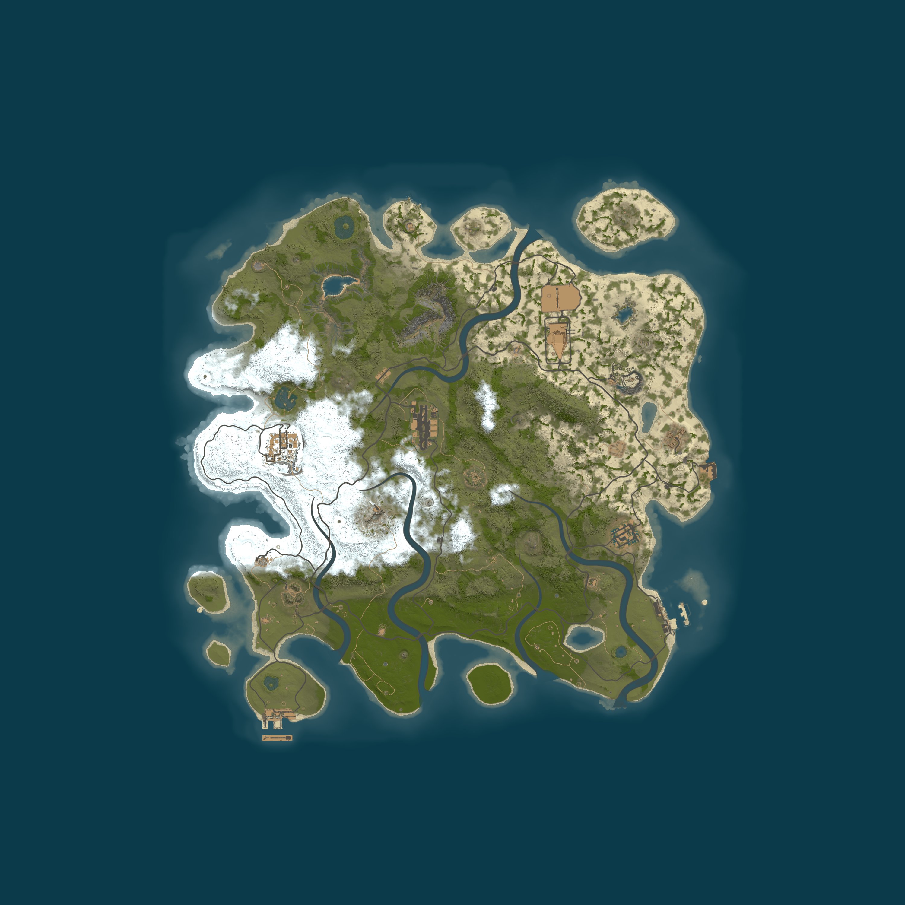 Map for TRUFOLAND [ESP/LATAM/EU] / NOOB & CASUAL FRIENDLY / PVP