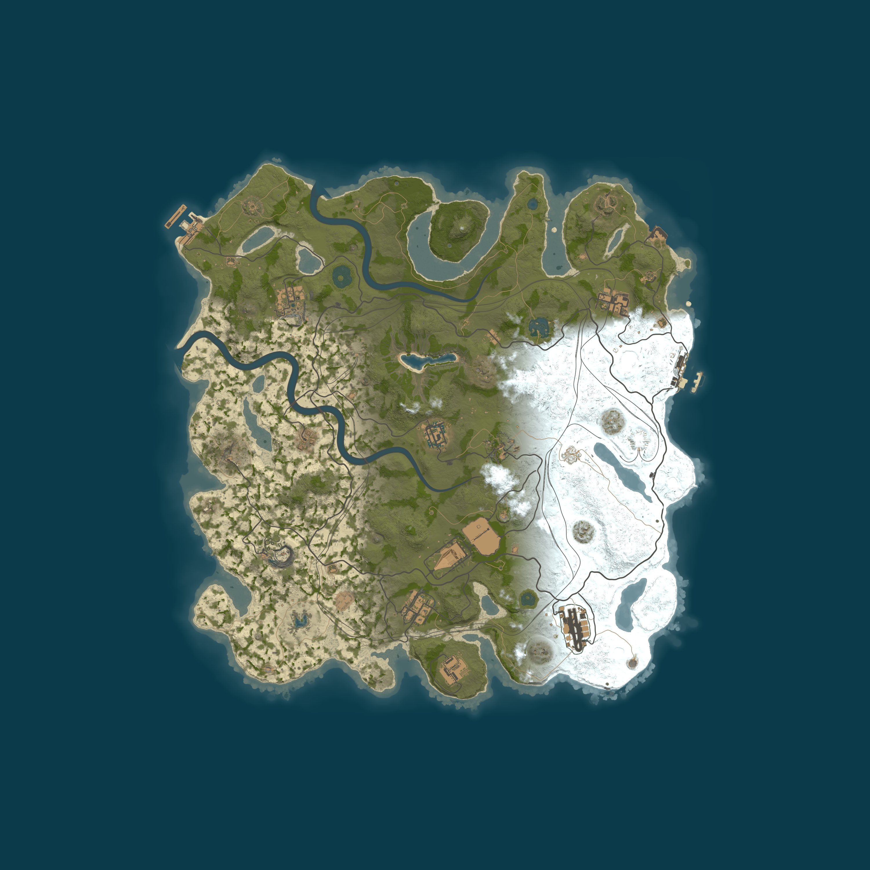 Rust map 4000/1337