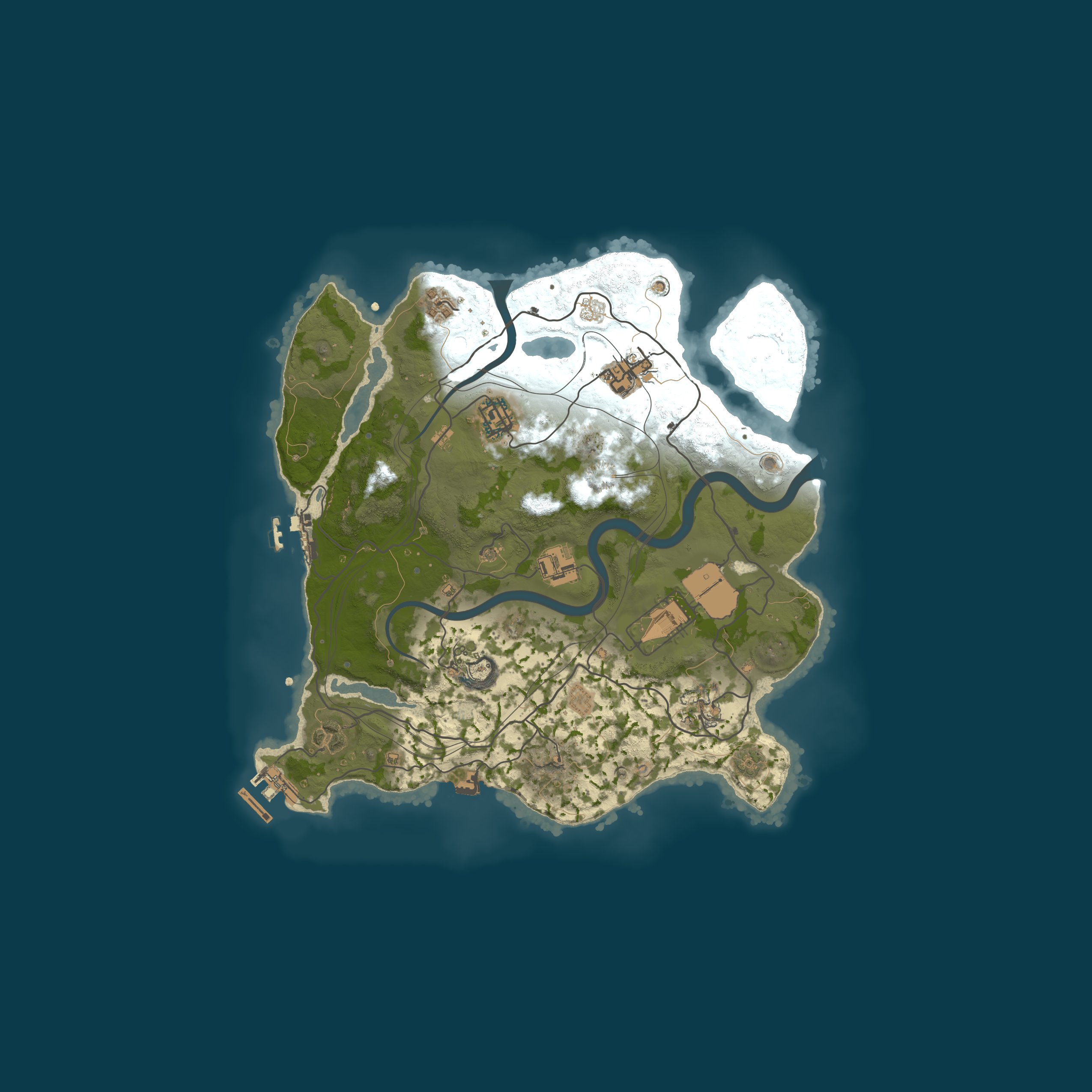 Map for Rusted - BR 2X Monthly | Vanilla+ | No BP Wipes