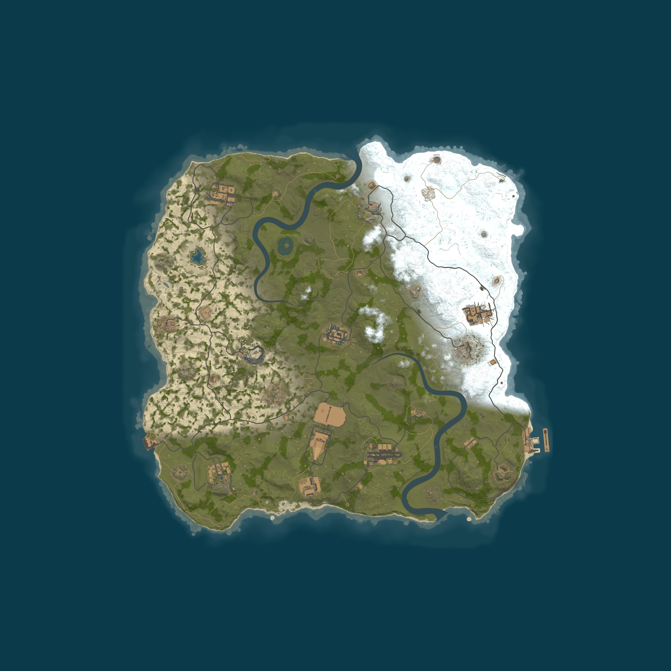 Rust map 3700/1337