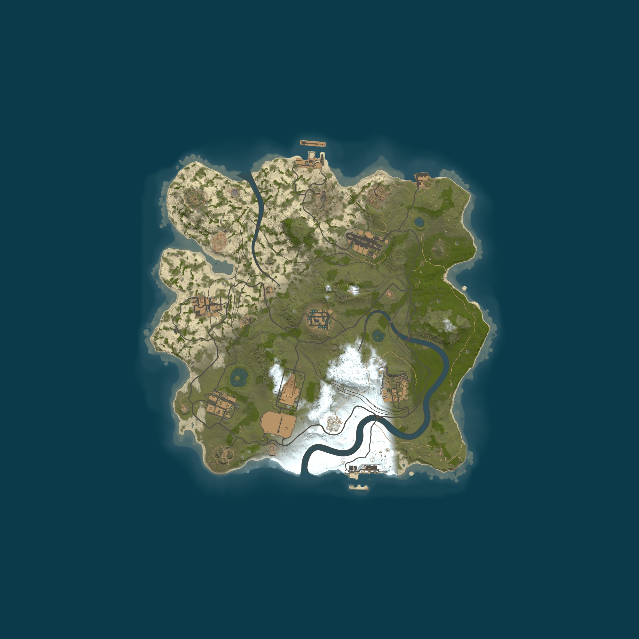 Map for Official OG Rust Friday Wipe | NO TECH TREE NOOB FRIENDLY | FUL