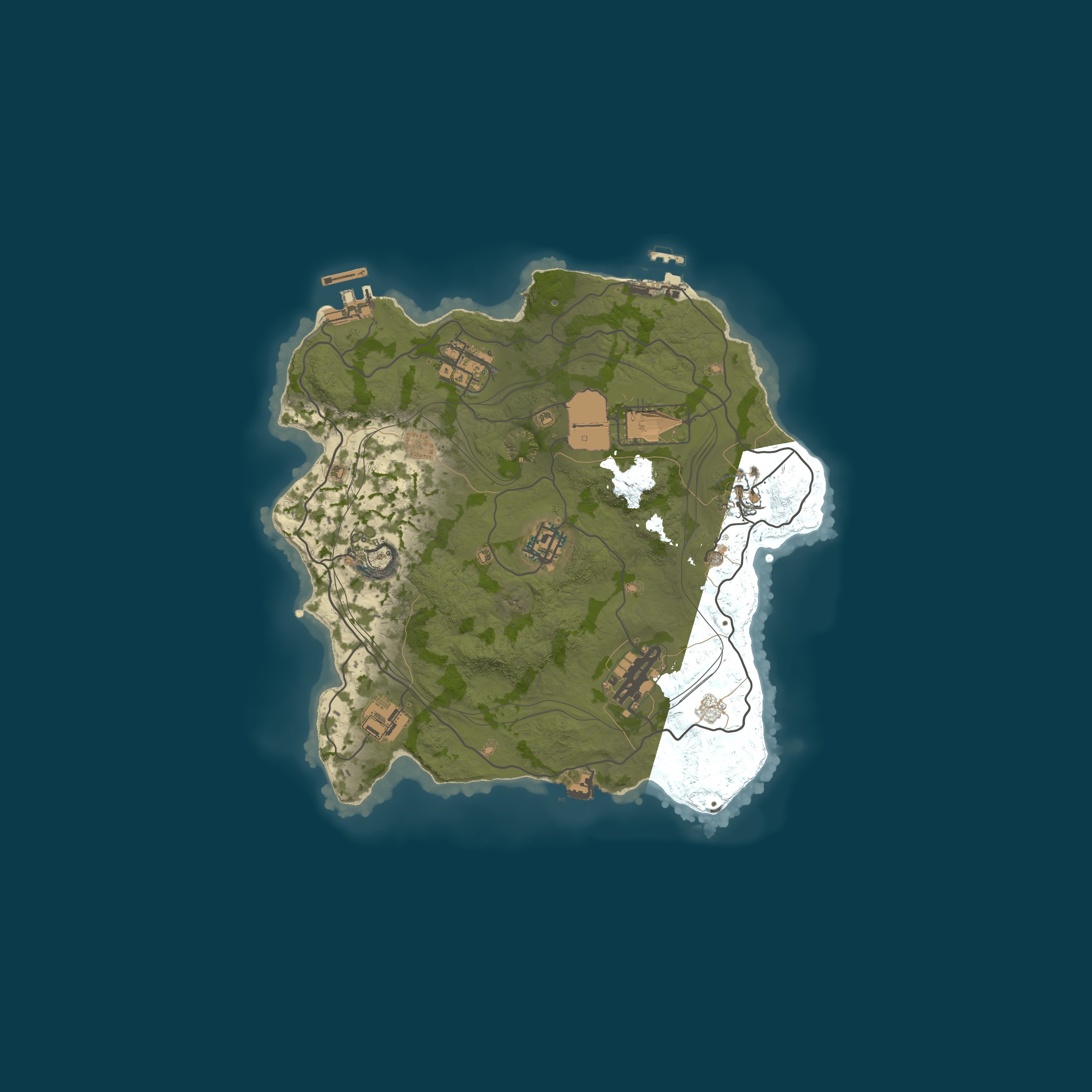 Custom Map, size 2700, seed 1337
