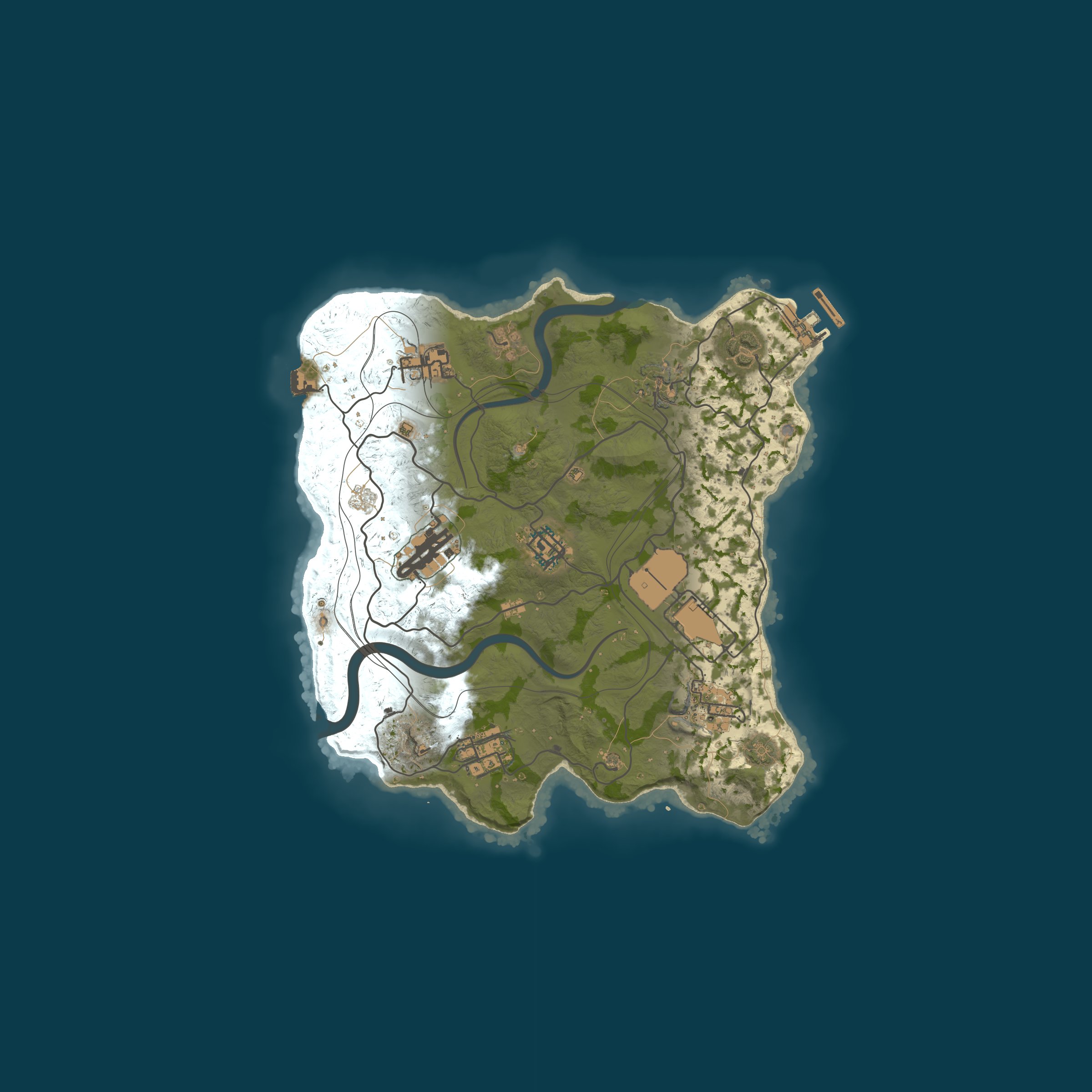 Map for MetaRust.net Solo/Duo [Mensual|WipeMapa 19/03|Vanilla]