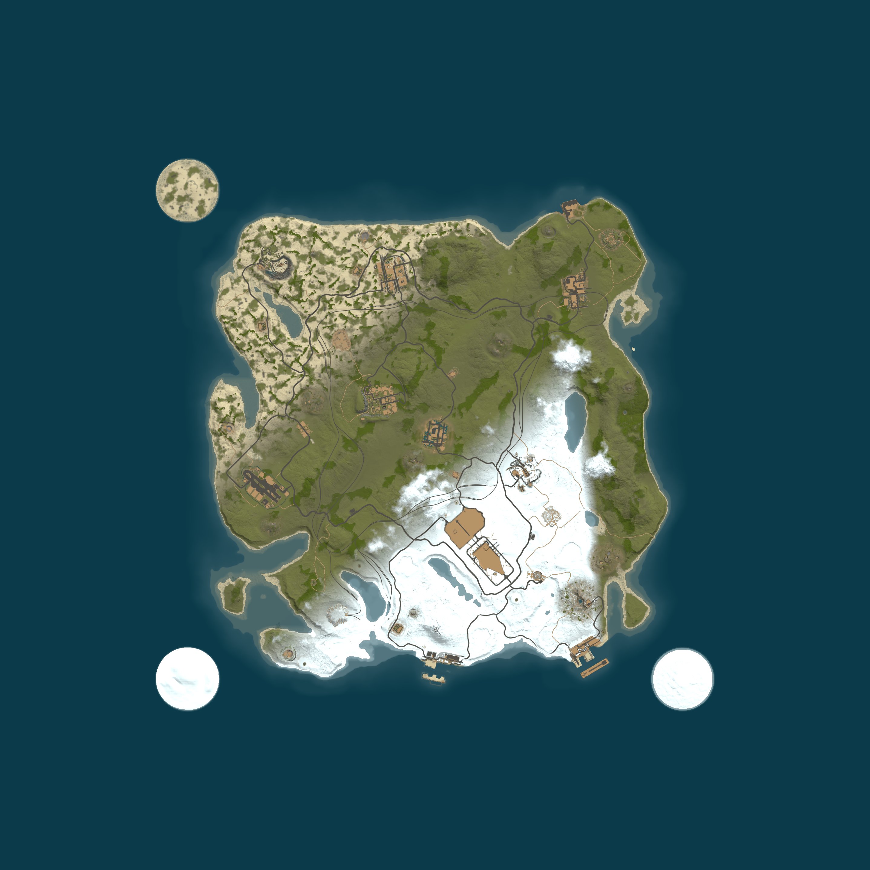 Map for US|AndysolAM 10x No BPs|PVP|Shop|Loot+|Kits|Raid+|Skinbox|WIPED