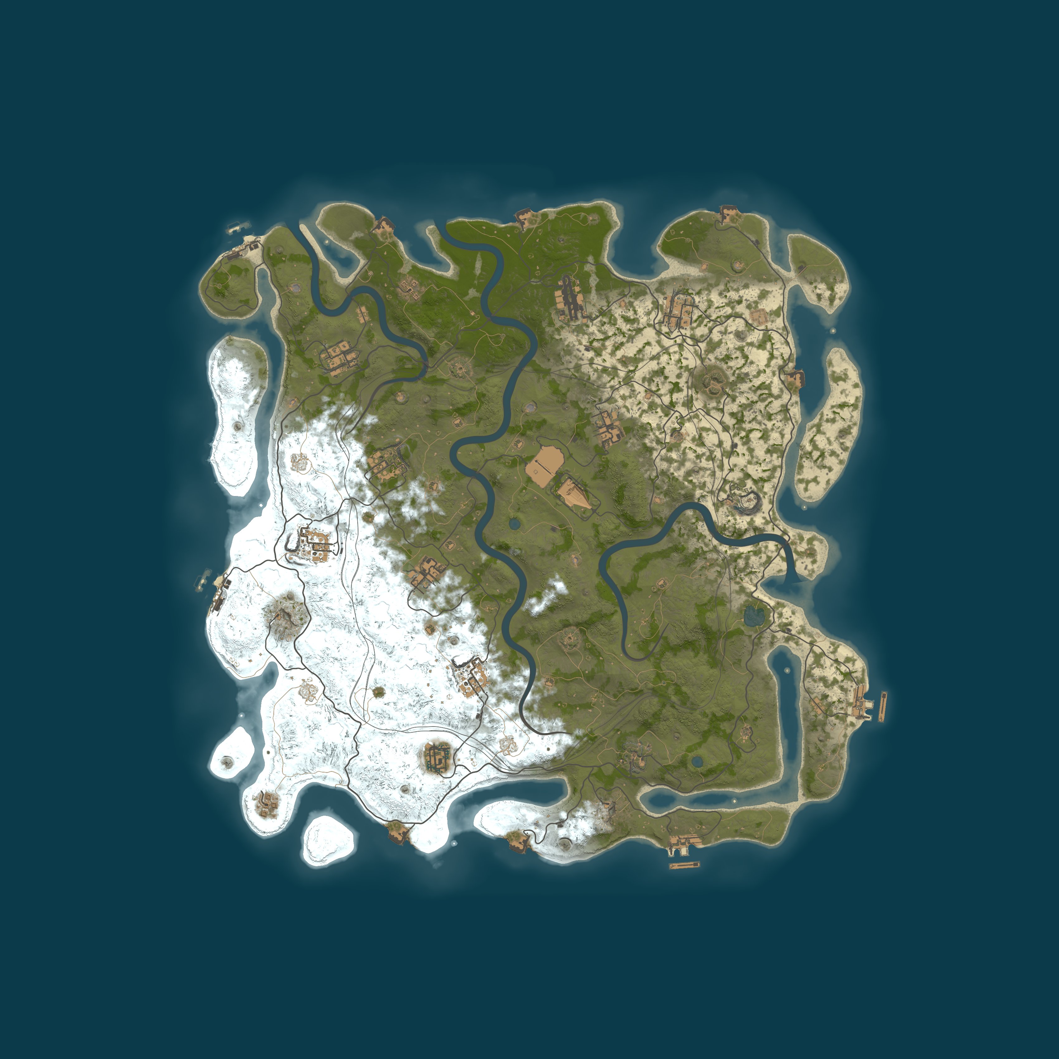 Map for Bestrust Solo/Duo/Trio/Quad/Max5 2x #2 | JUST FULLWIPED 12.05 0