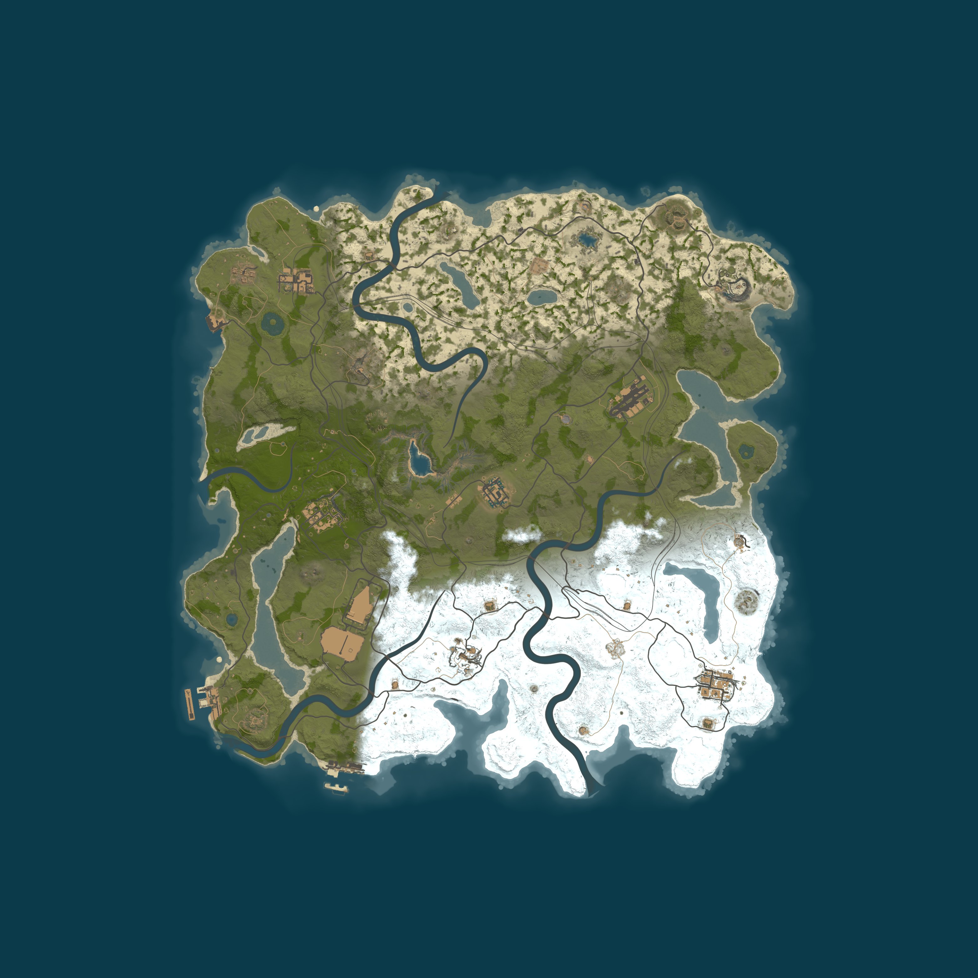 Карта сервера