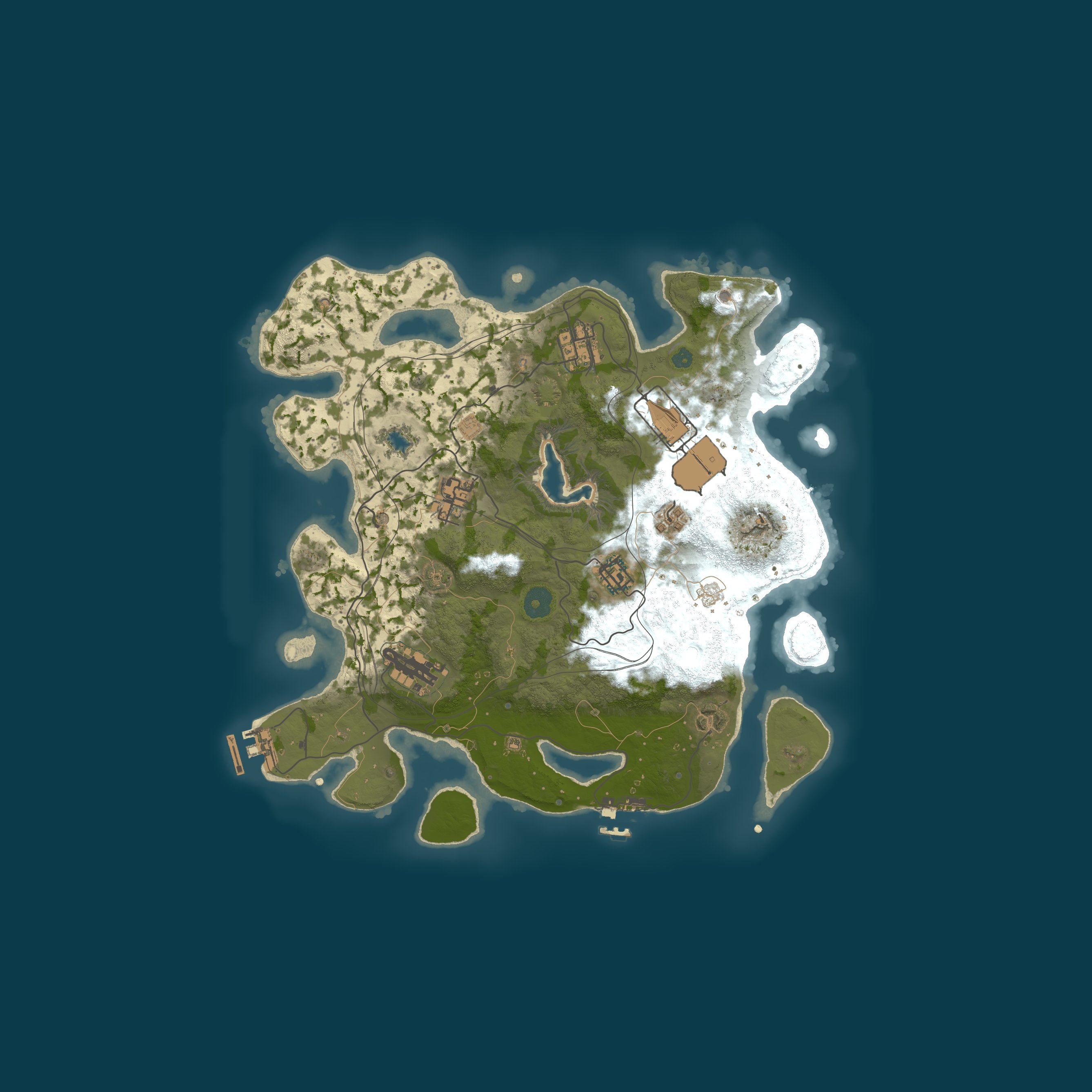 Rust map 3350/12345