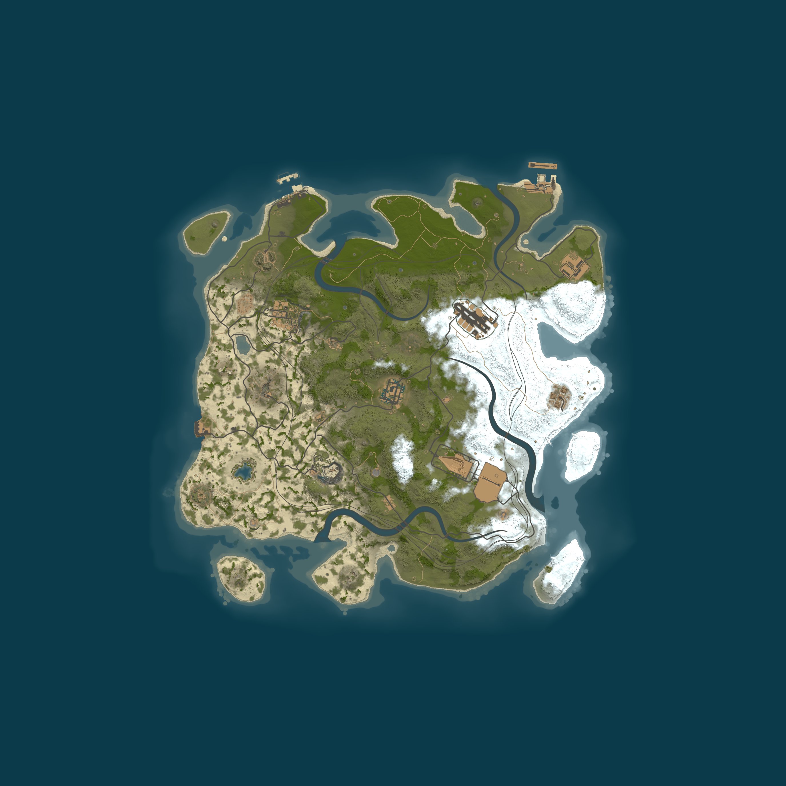 Rust map 3500/1337