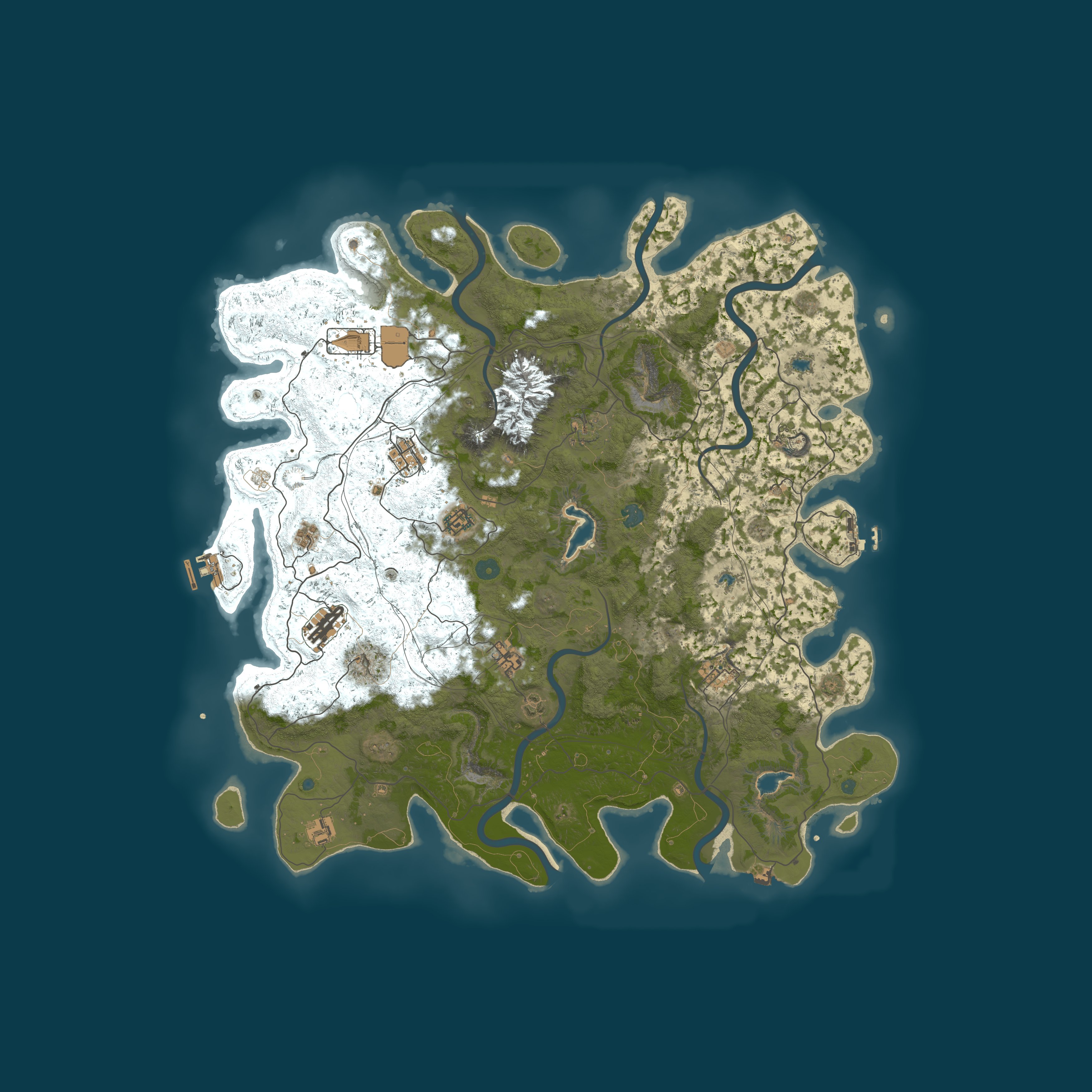 Map for EU | SIX GAMING | 10X QUAD | PVE/PVP Zone | /kit /info /clan | 