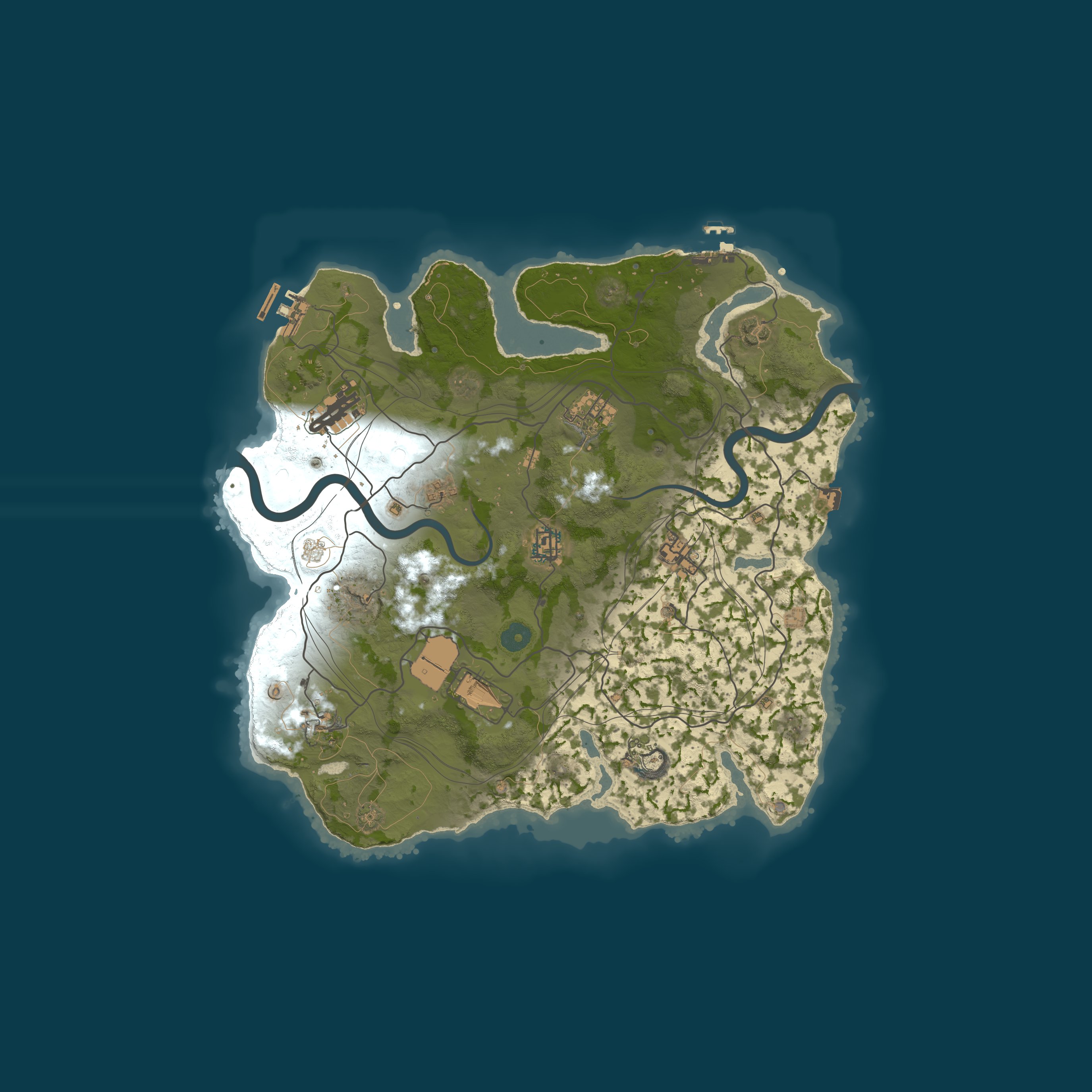 Rust map 3500/1337