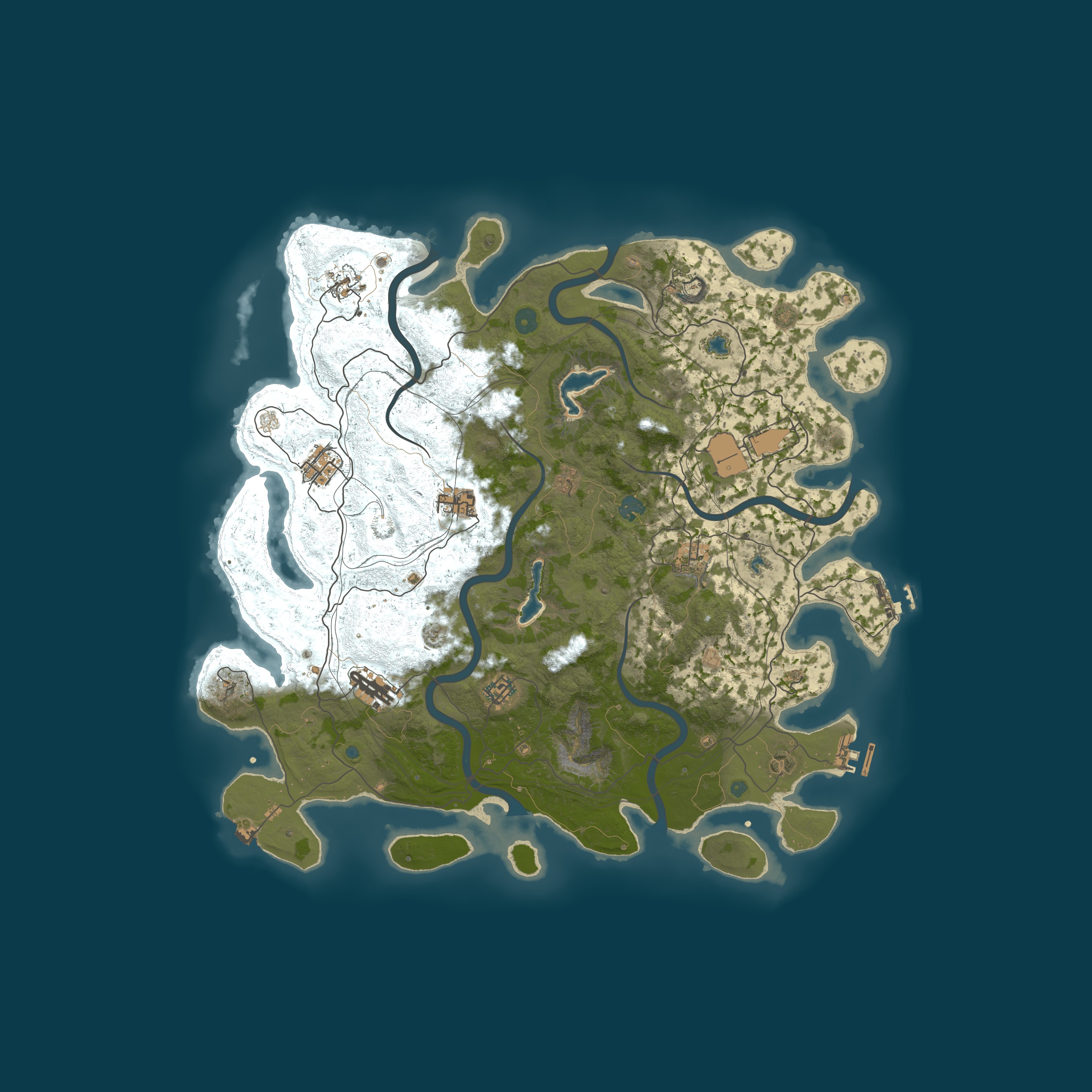 Map for KR Vanilla X3 초보 서버