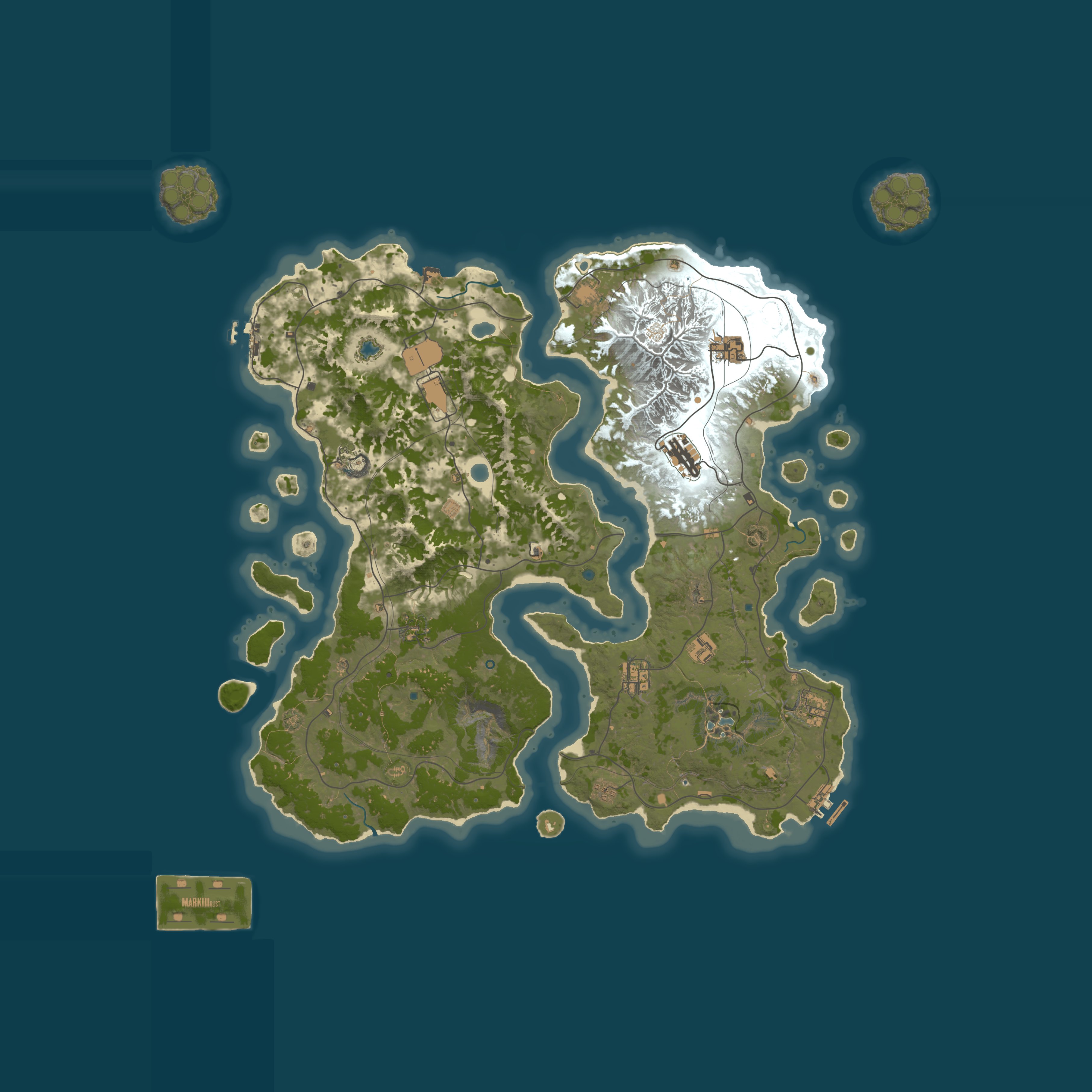 Rust map 5250/1337