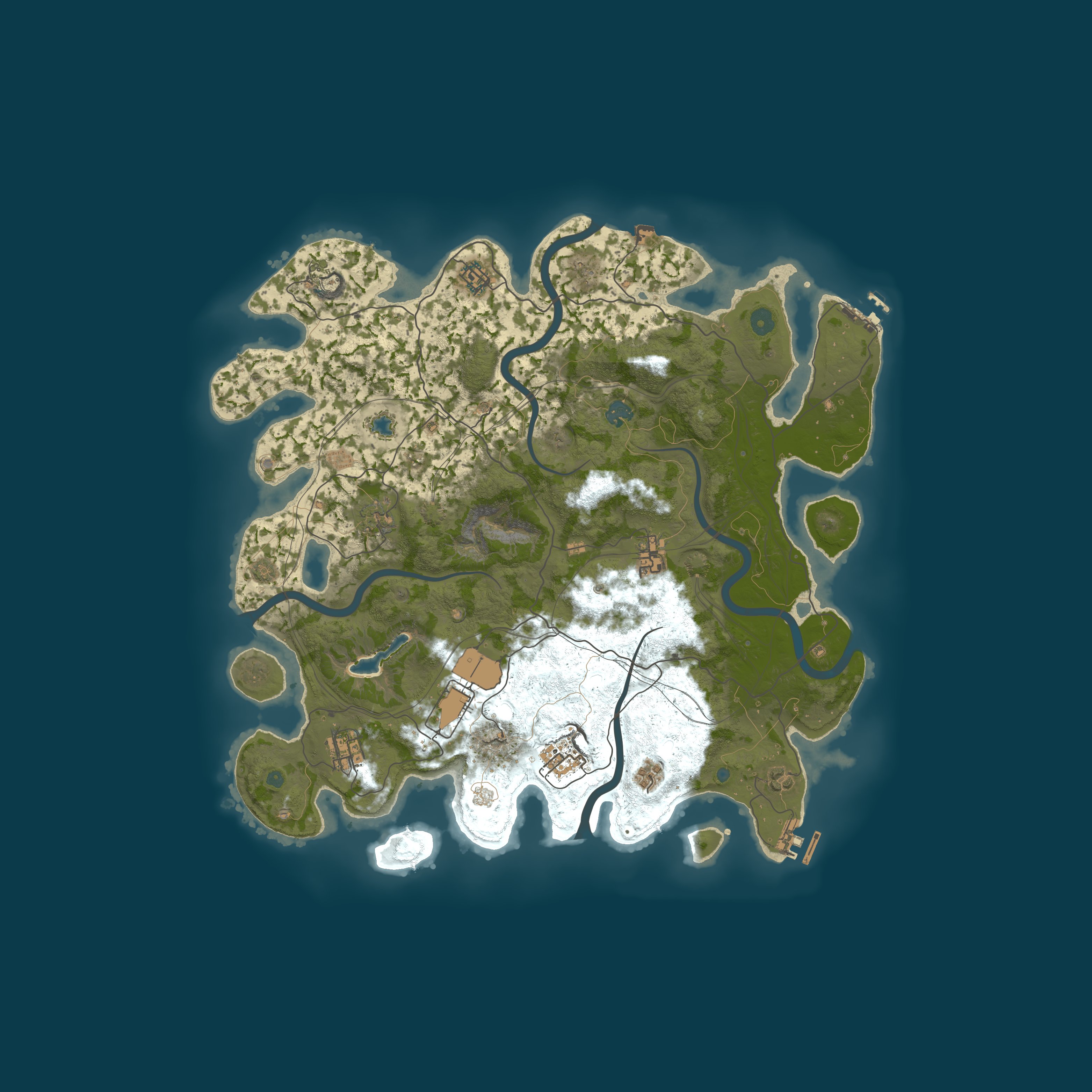 Карта сервера