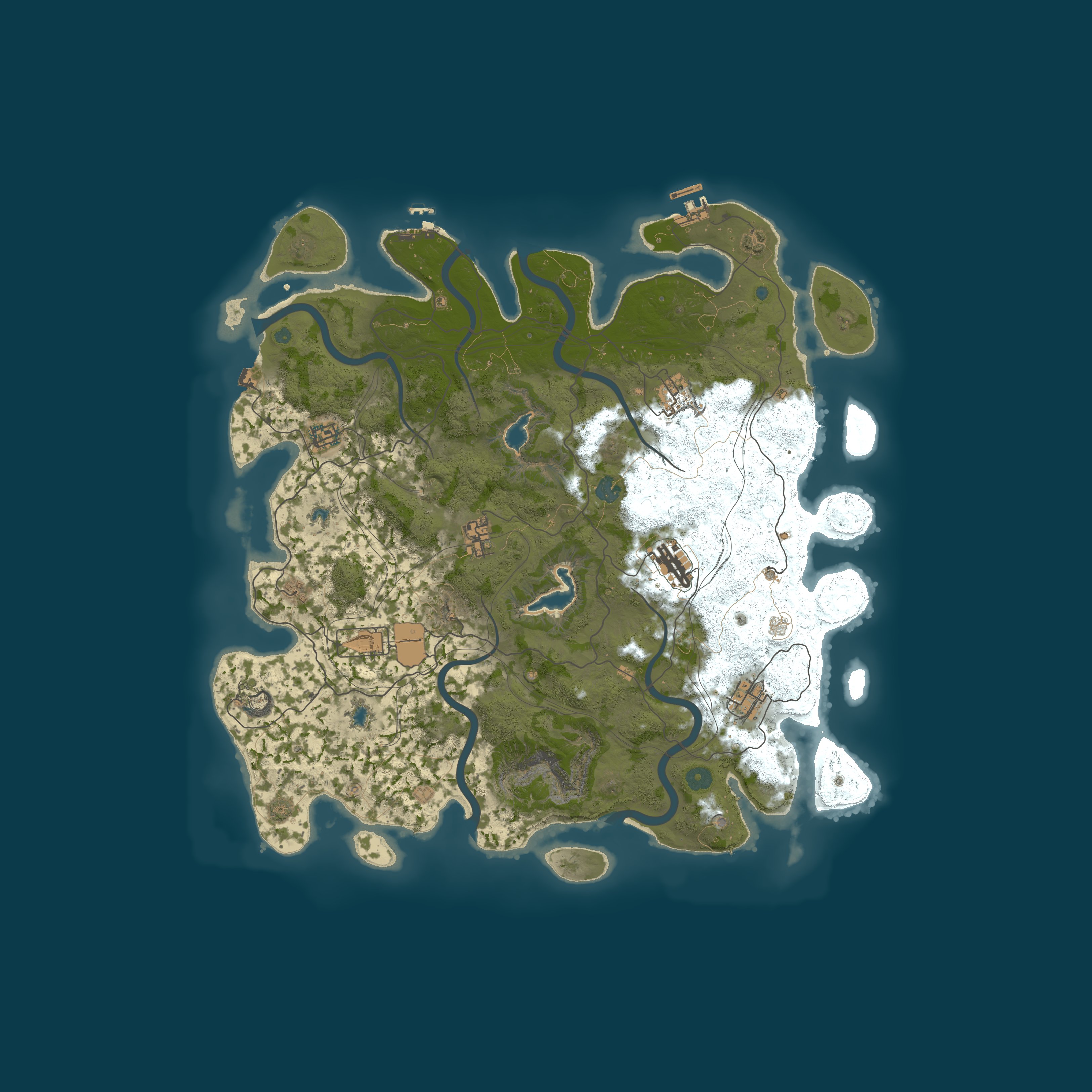 Map for のぐそのしま（PVE）