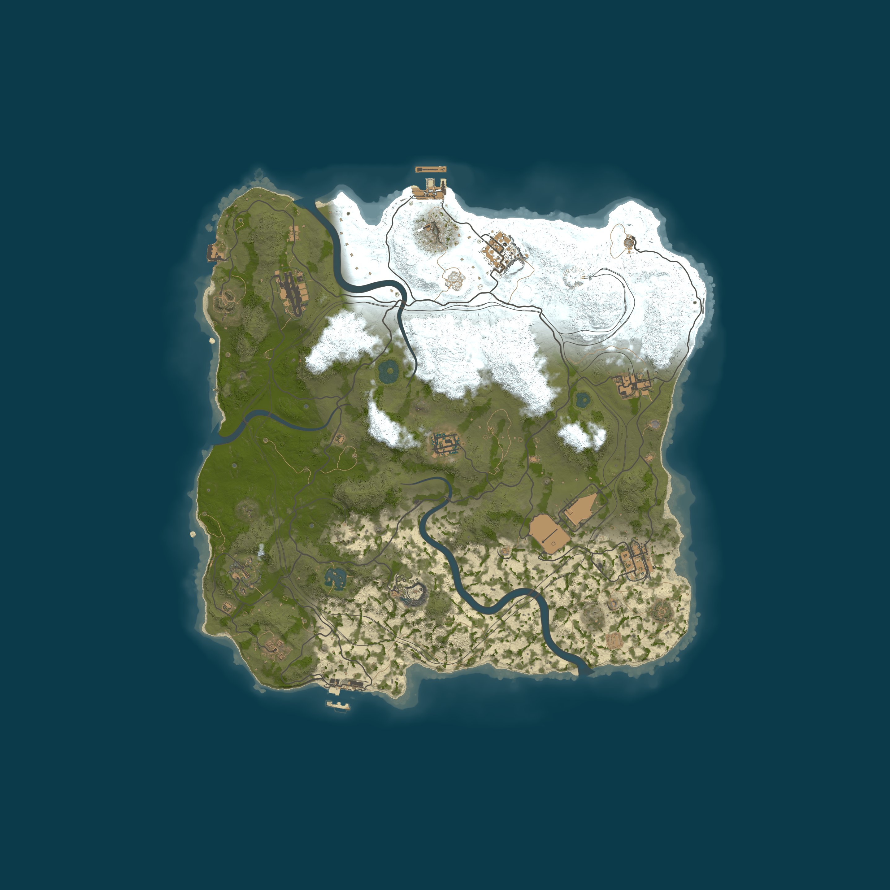 Карта сервера