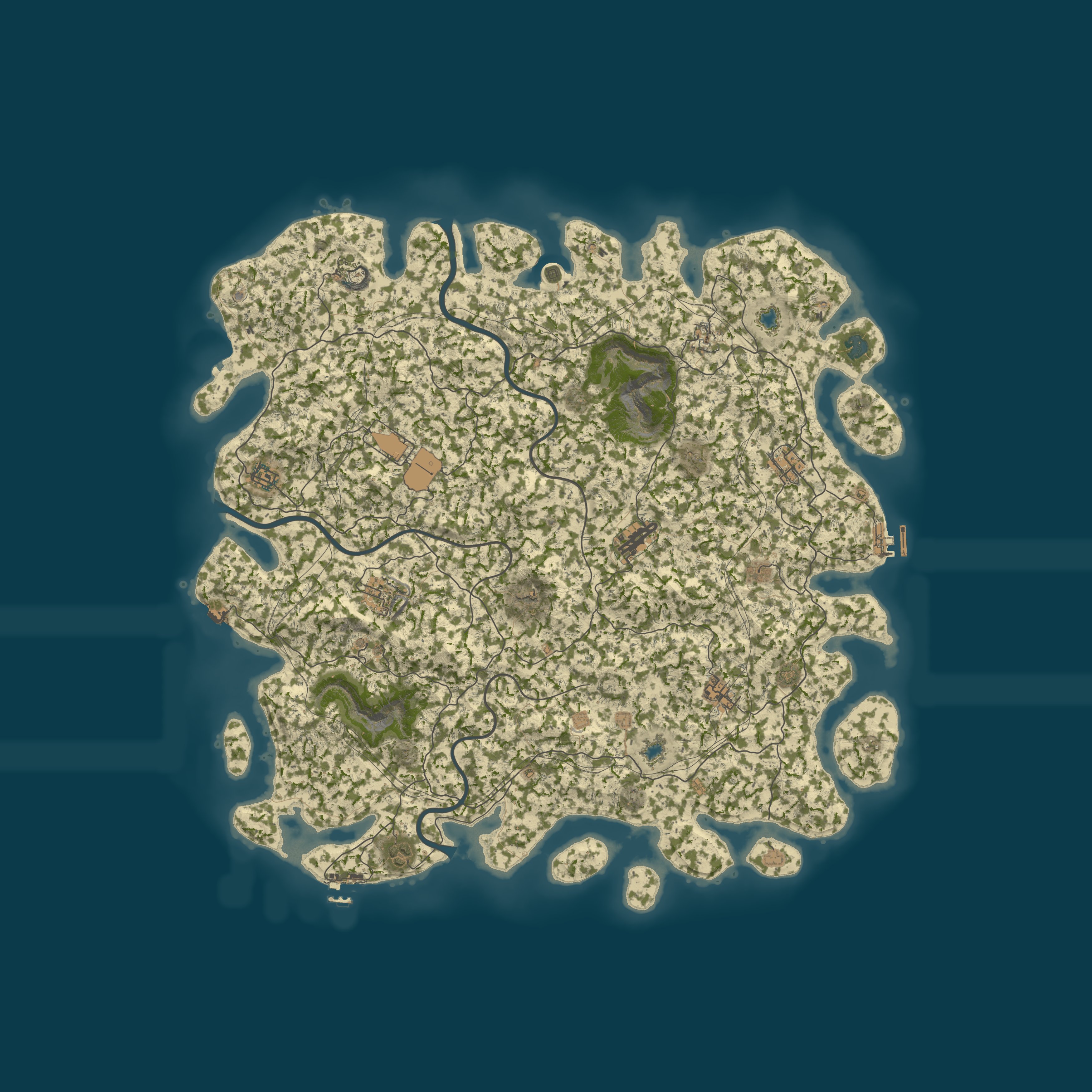 Map for Bloodforge Wasteland