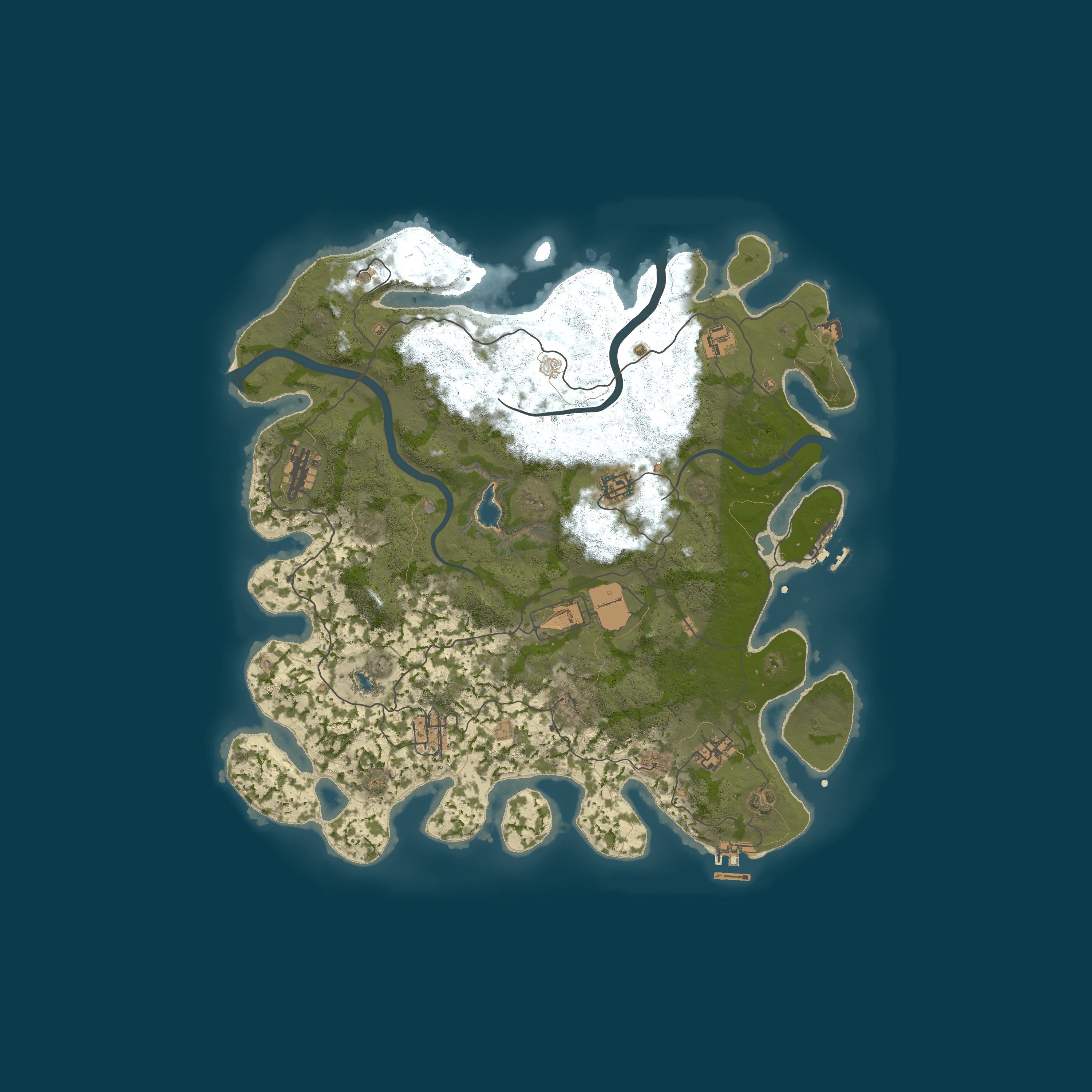 Map for Rusty AK x1000 |NoBP|TP|CLANS|SHOP|KIT|FUN| 1000x 100x 10x x10 