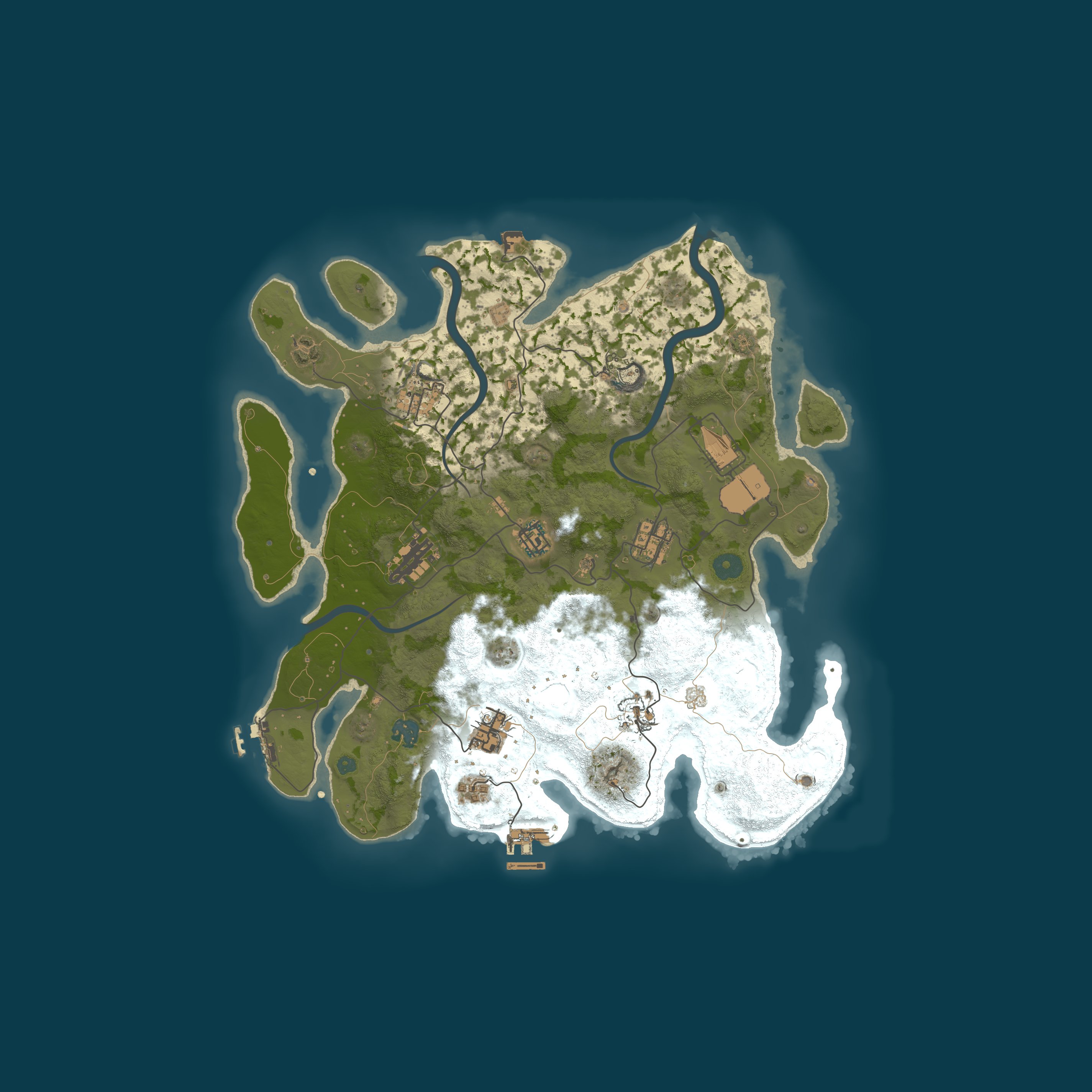 Map for Grass Touchers NZ | Fortnightly | Low Upkeep | Solo, Duo, Trio