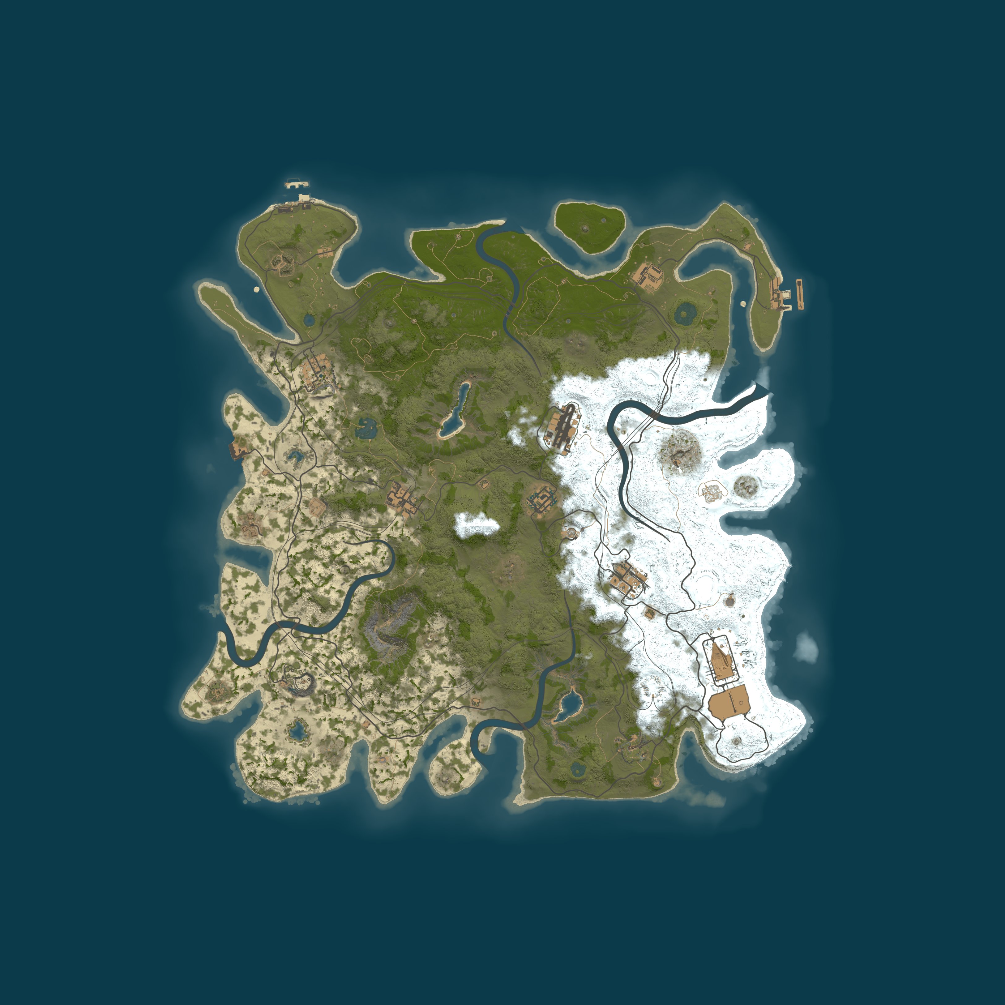 Rust map 4500/2745