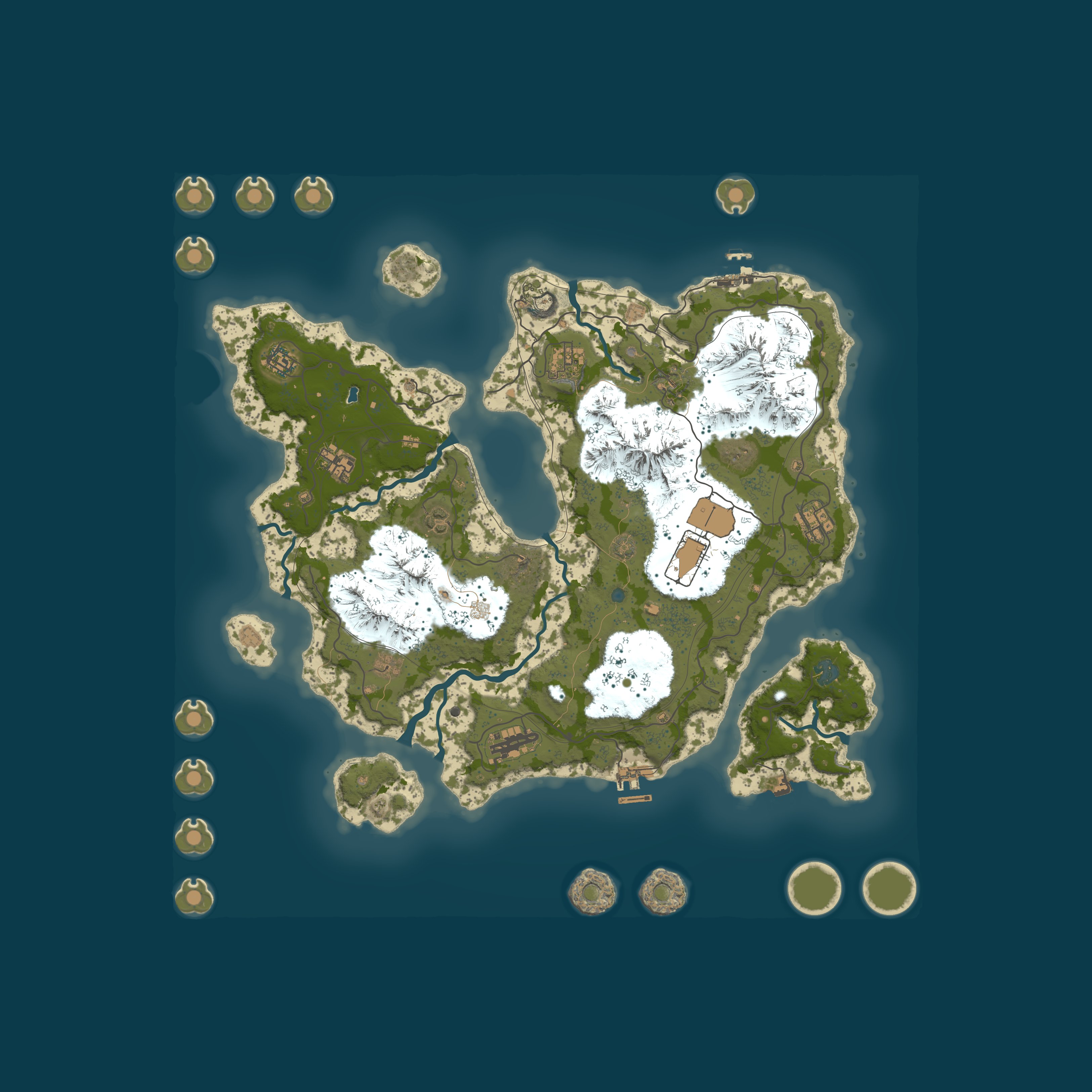 Map for EU GOM 15x Bi-weekly PVE Grumpy Old Man |Kits|Skins|BackPack|Sh
