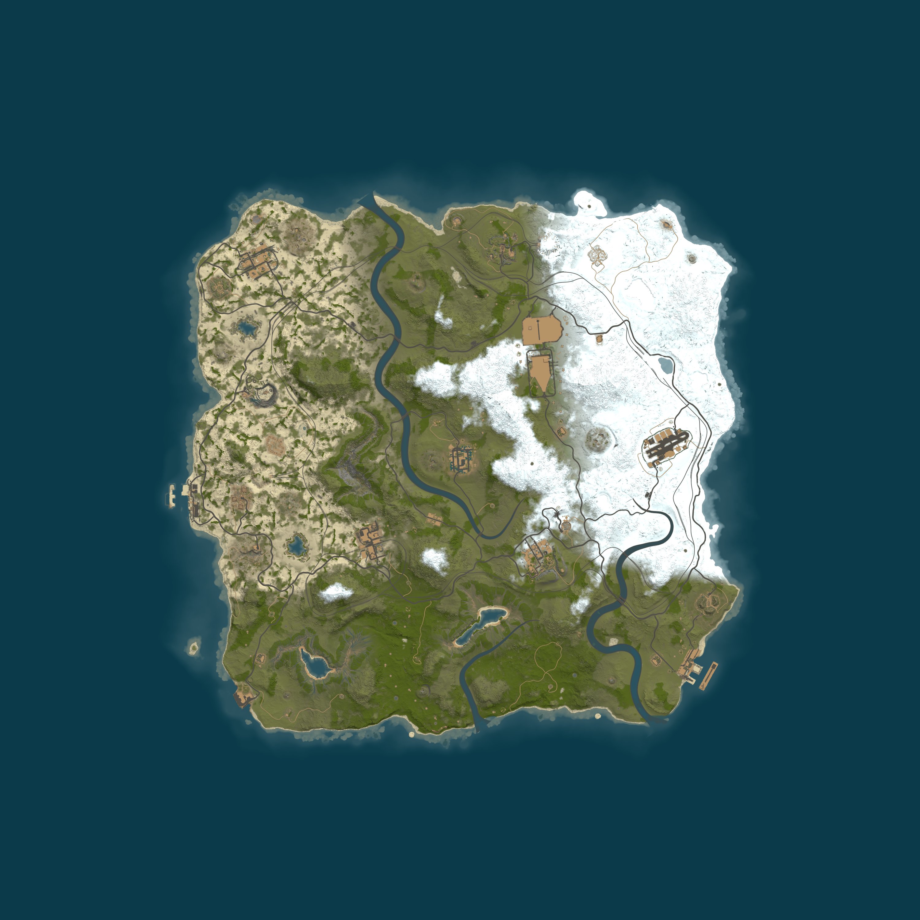 Карта сервера