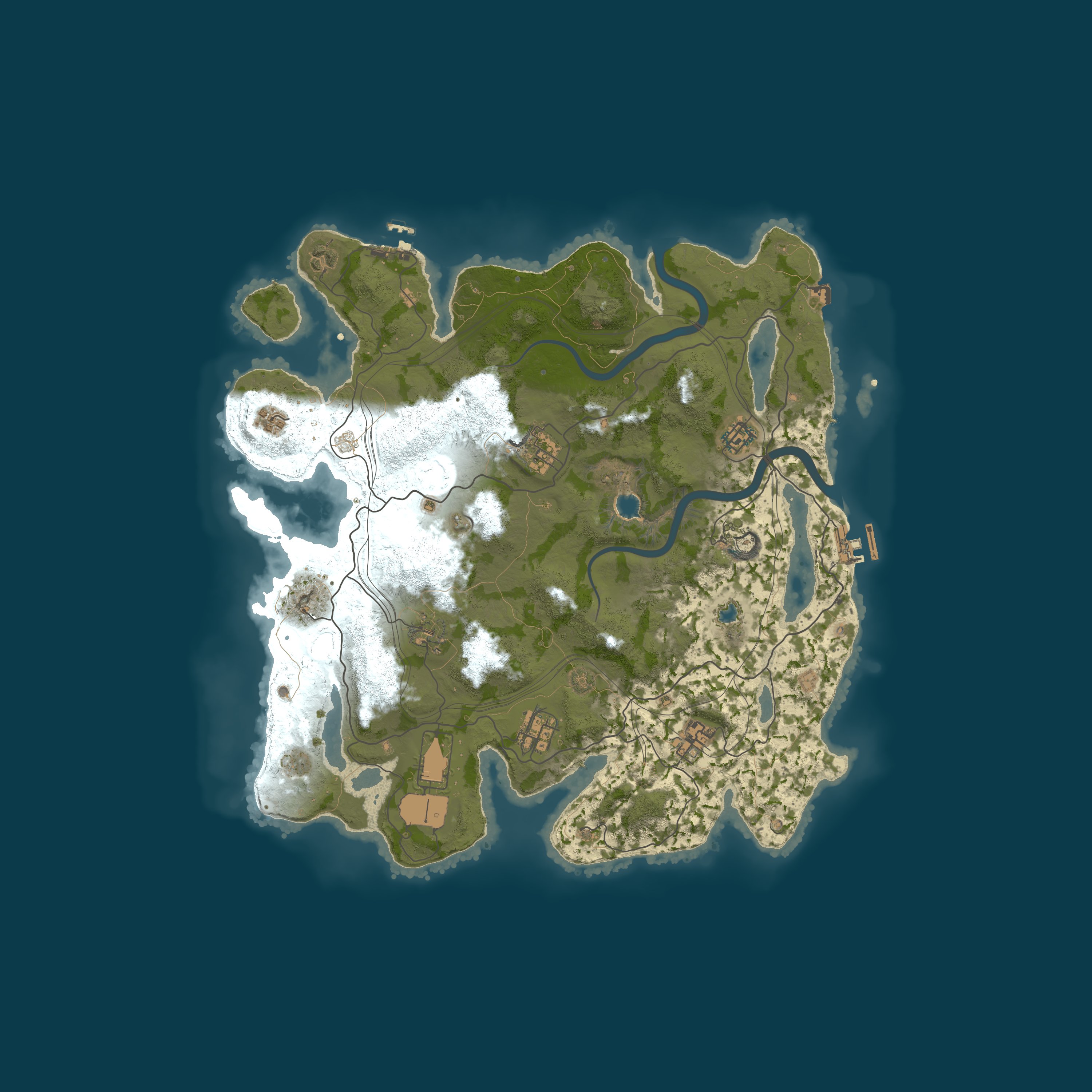 Карта сервера