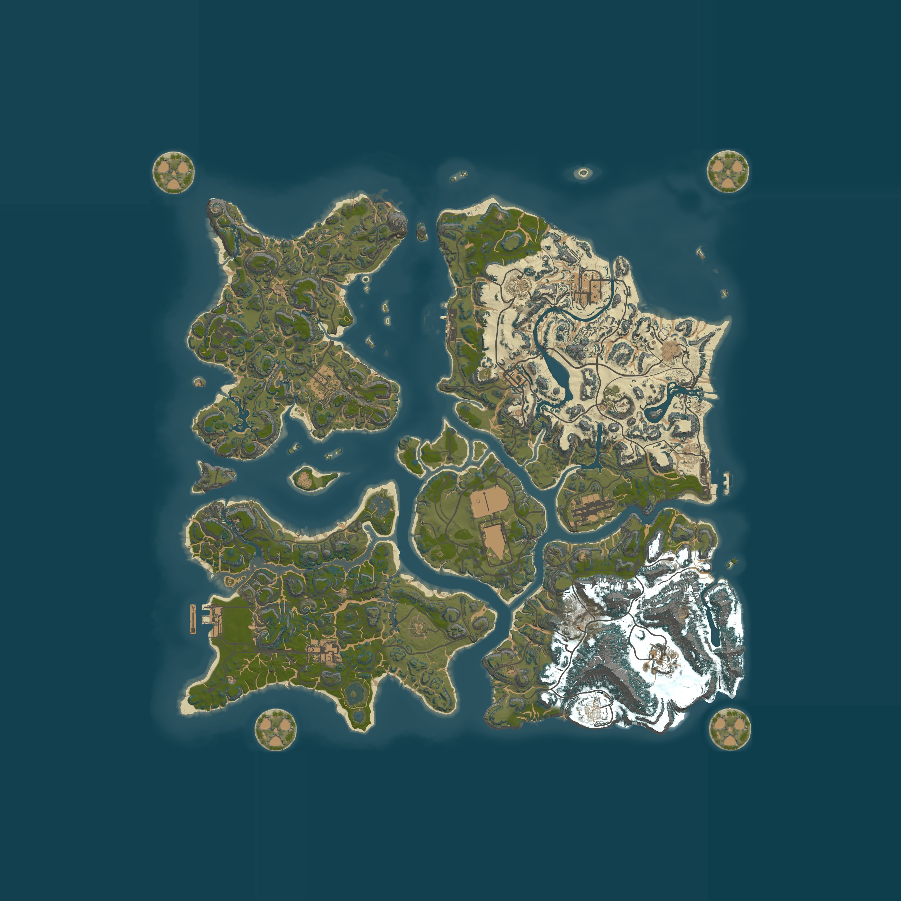 Map for [EU] Farm and Smoke PvE 5x