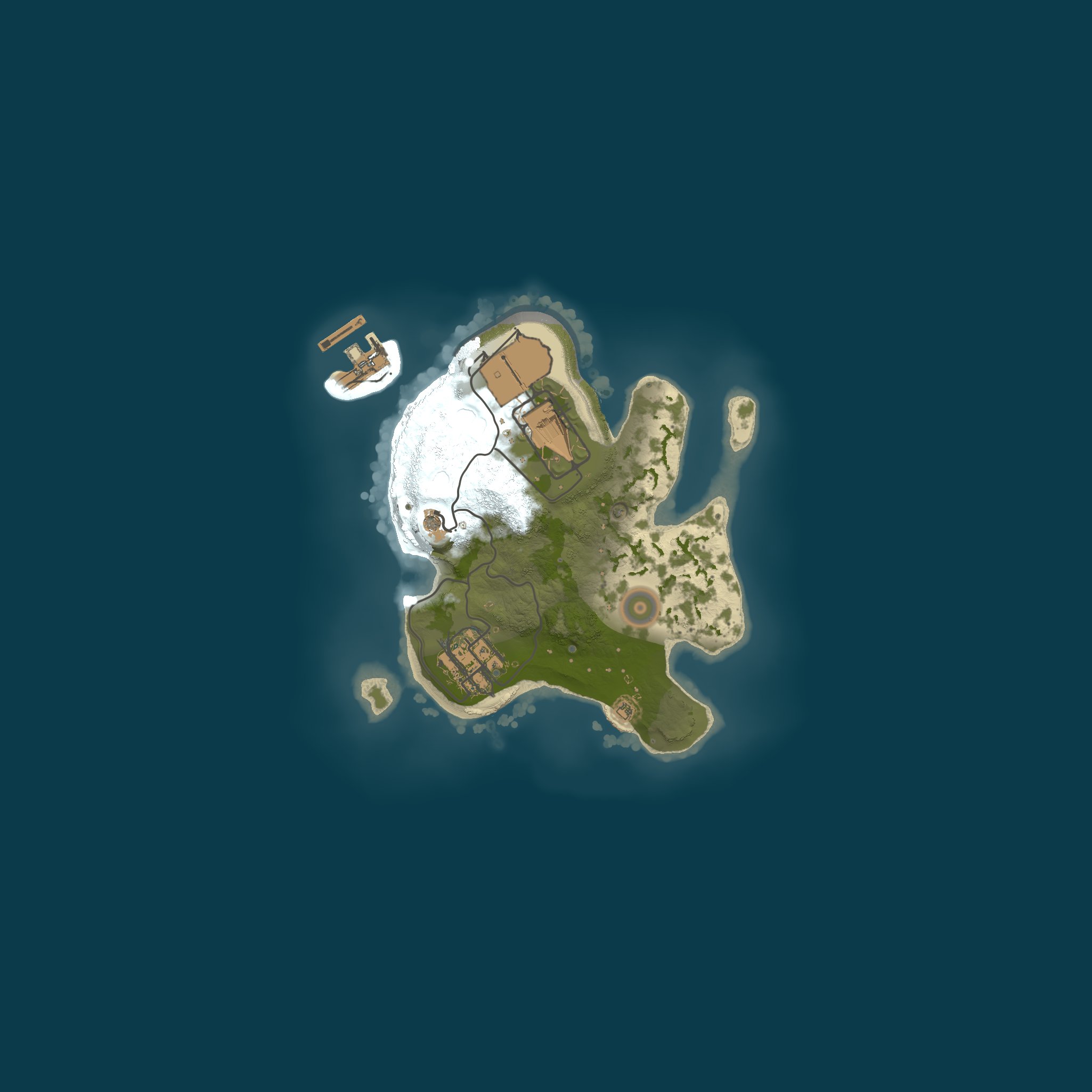 Карта сервера