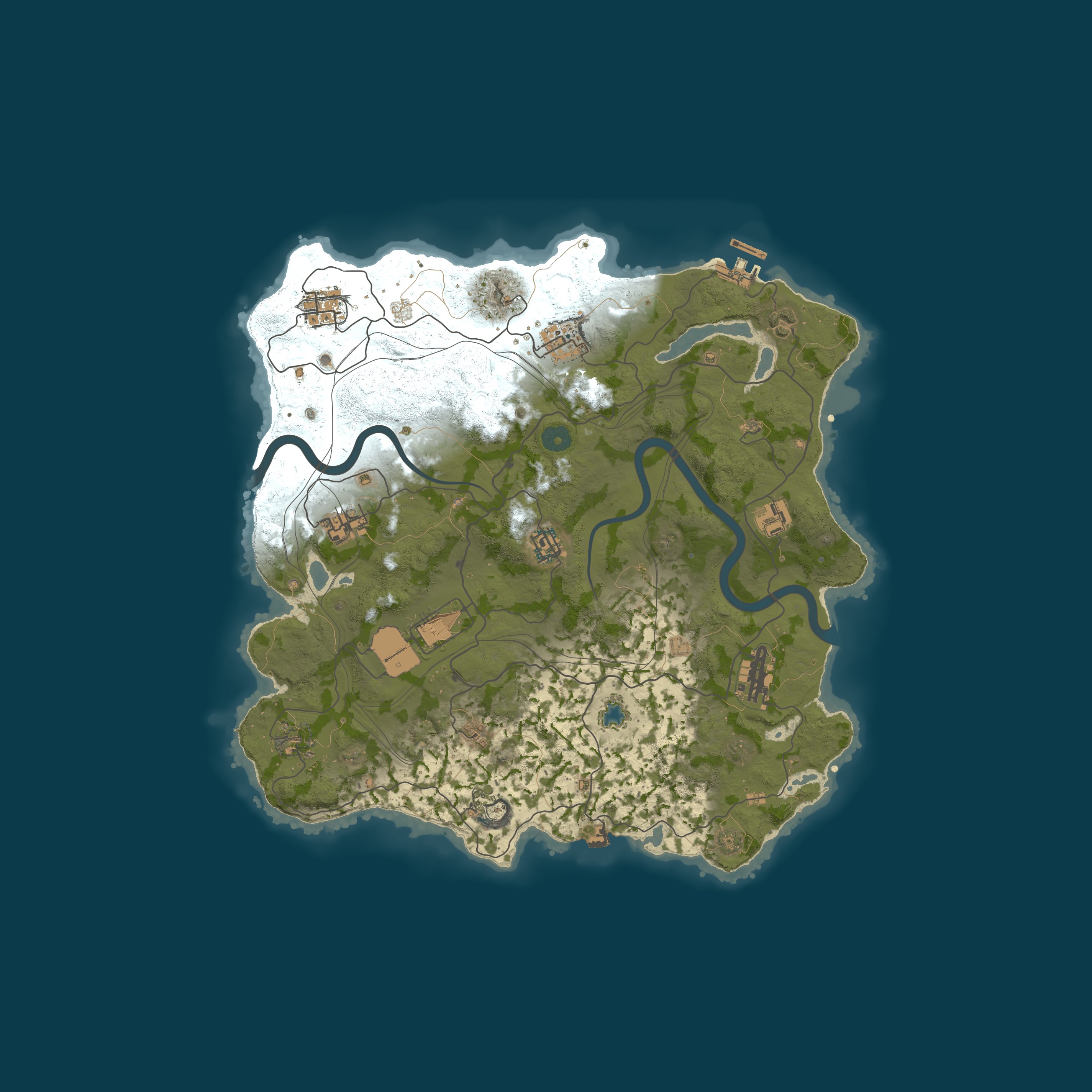 Rust map 3700/1337