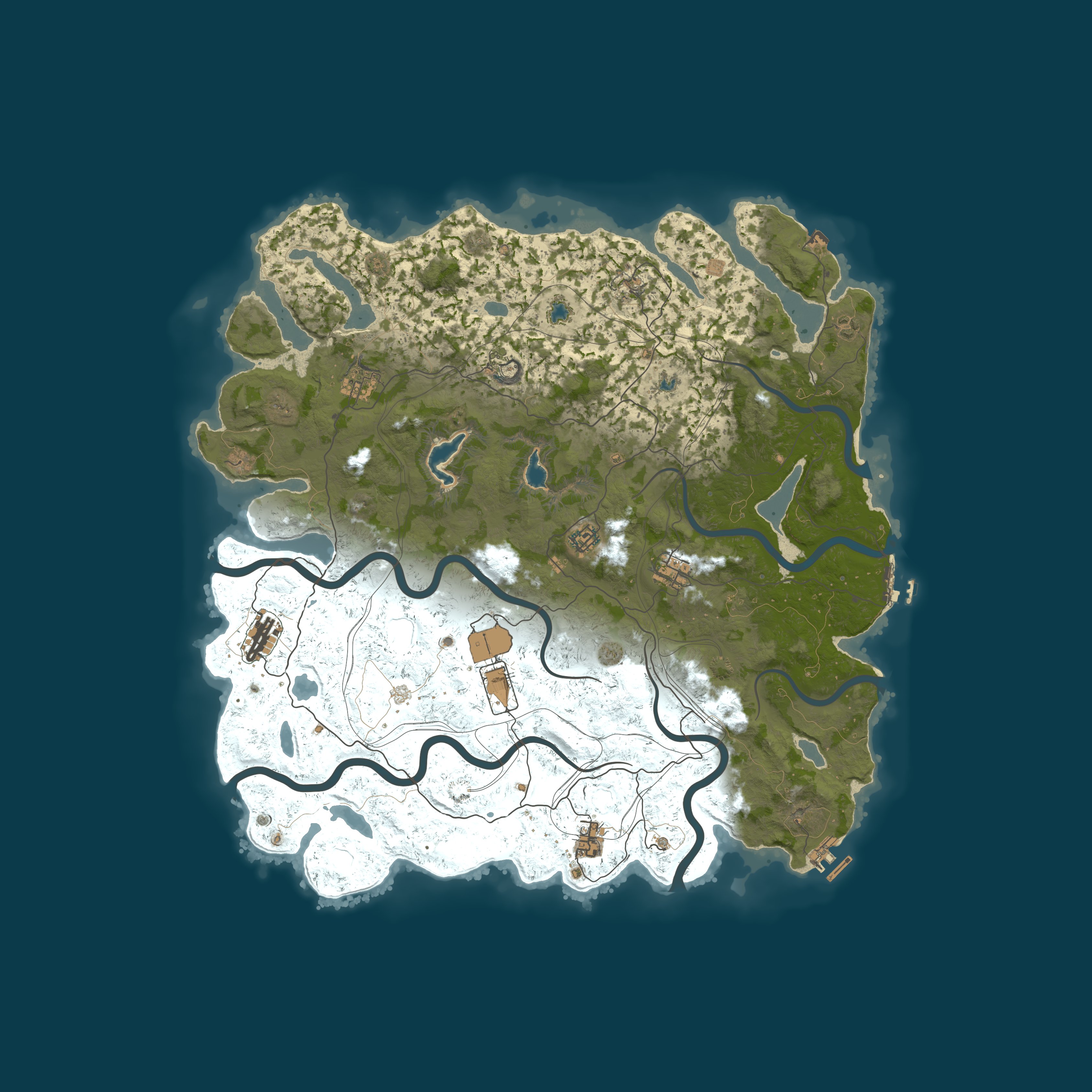 Map for Atlas - US 2X Medium | Vanilla+ | No BP Wipes