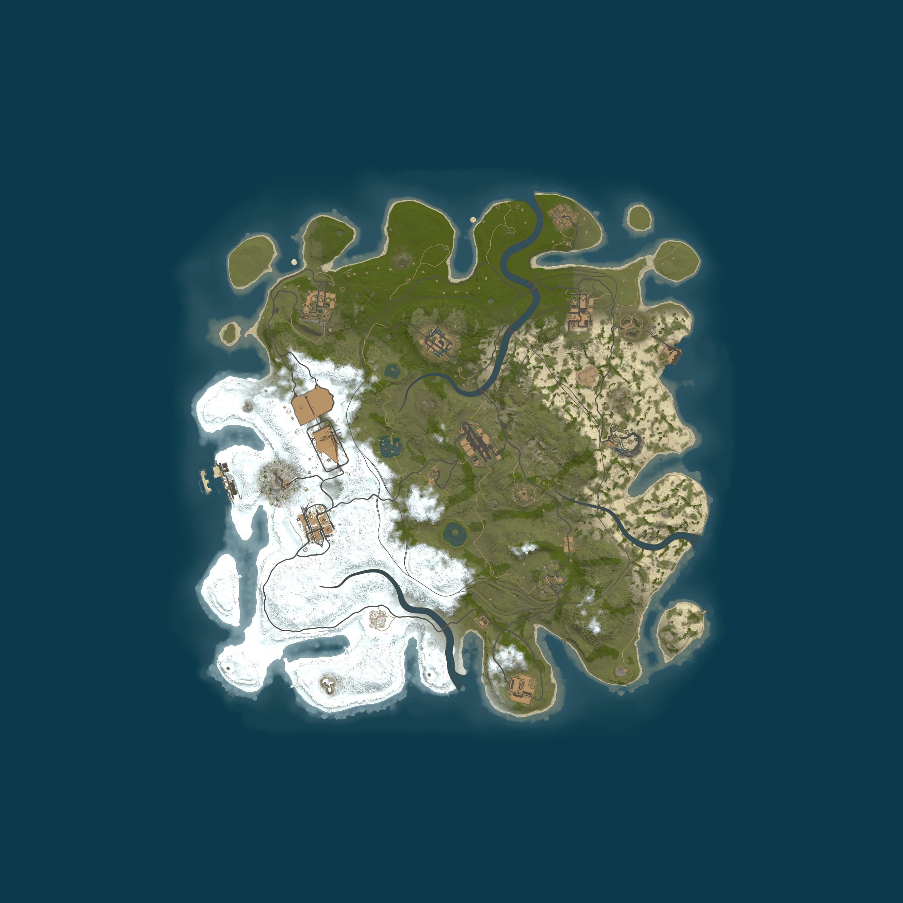Rust map 3800/1337