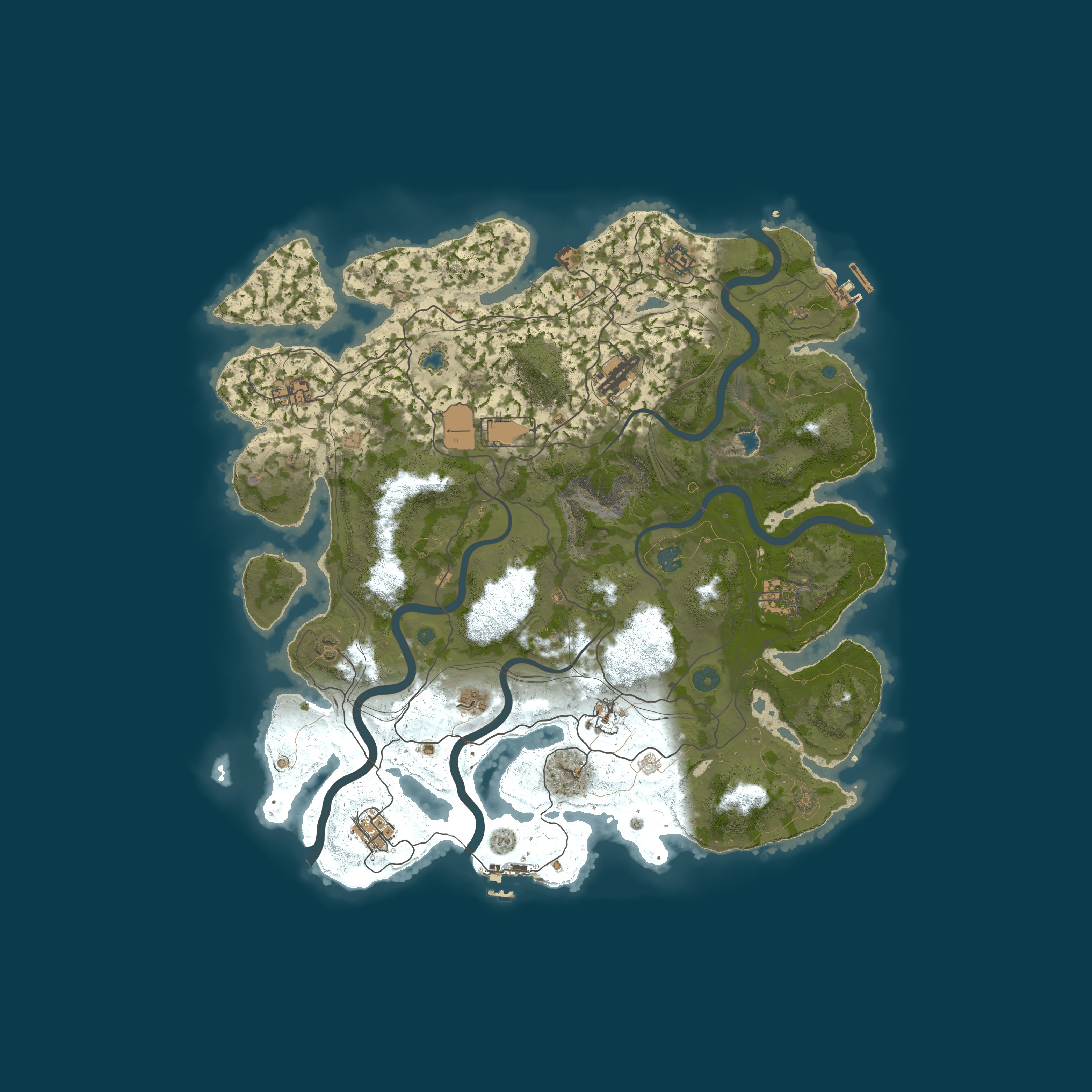 Map for Rust4Noobs | Solo only | Vanilla Monthly | No BP Wipe