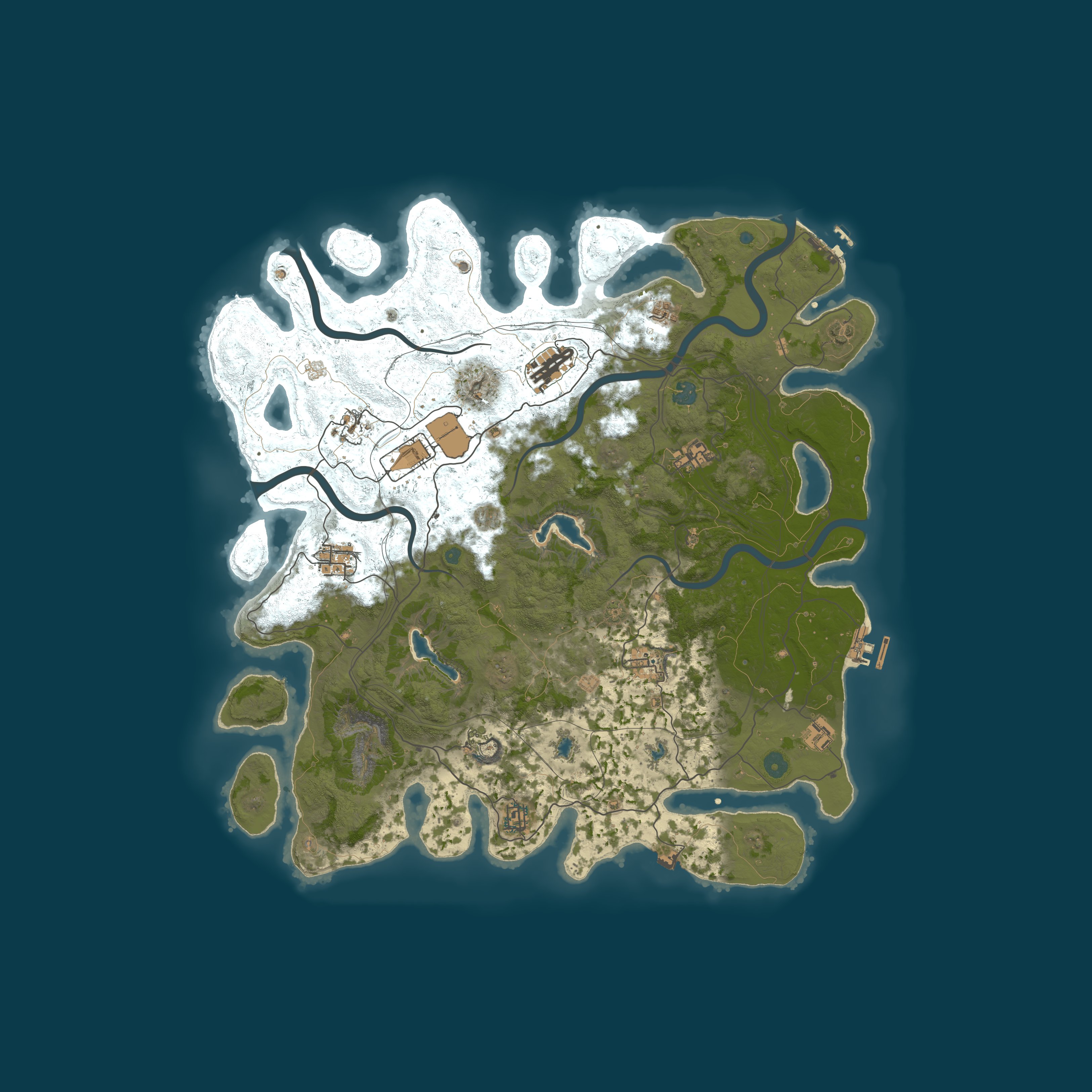 Map for 【China新手区】新人友好|月清|三倍|新人礼包
