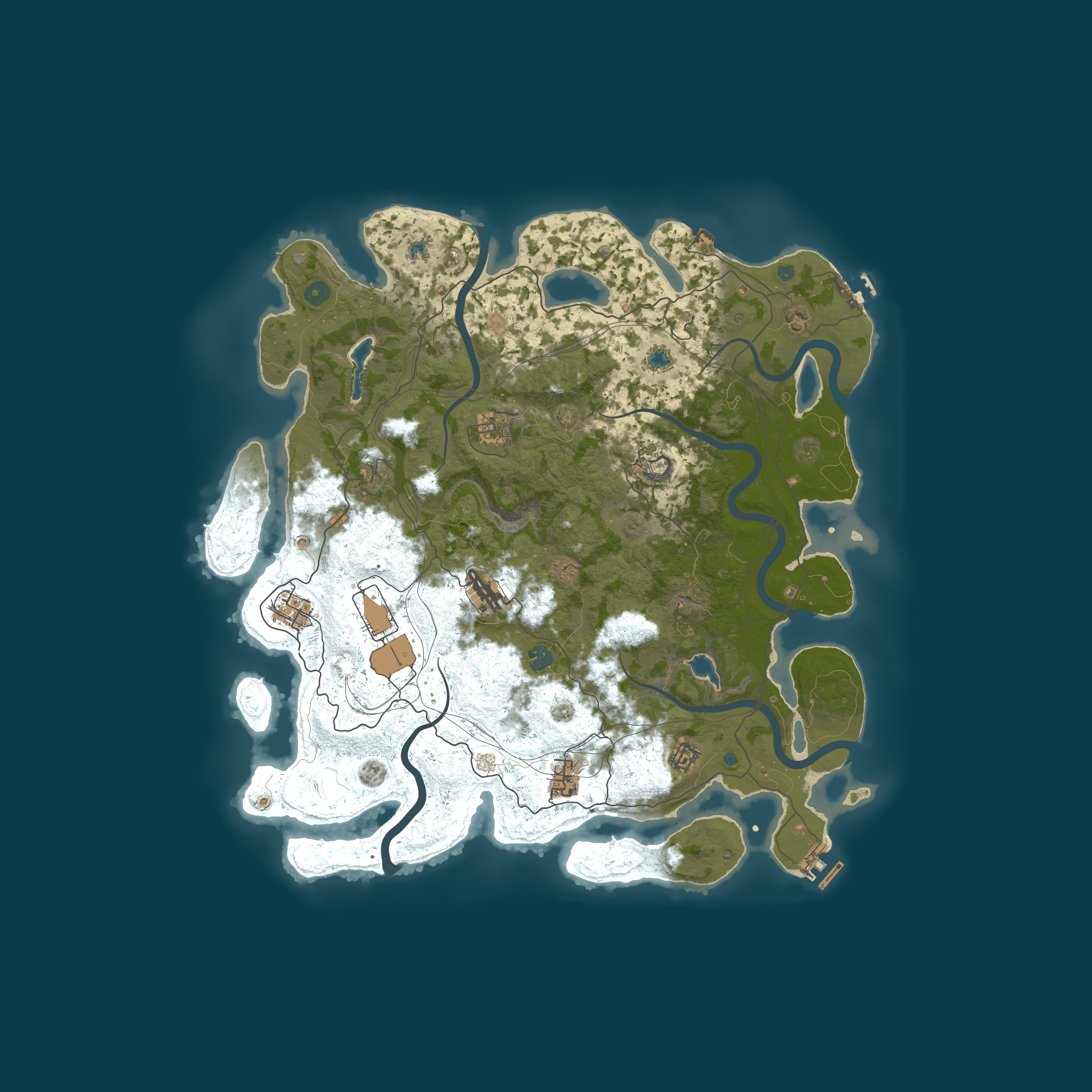 Карта сервера