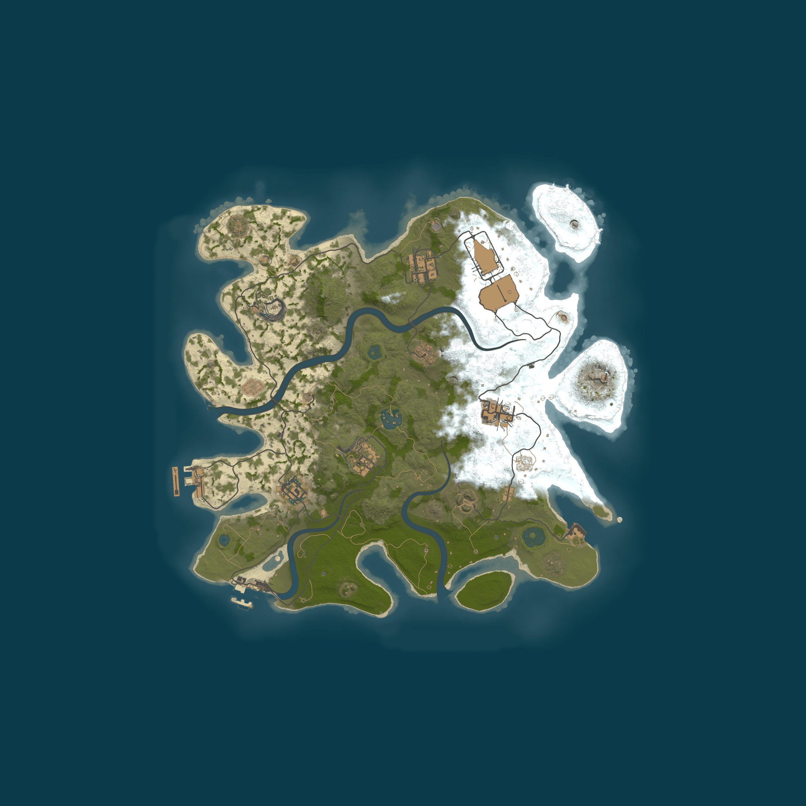 Карта сервера