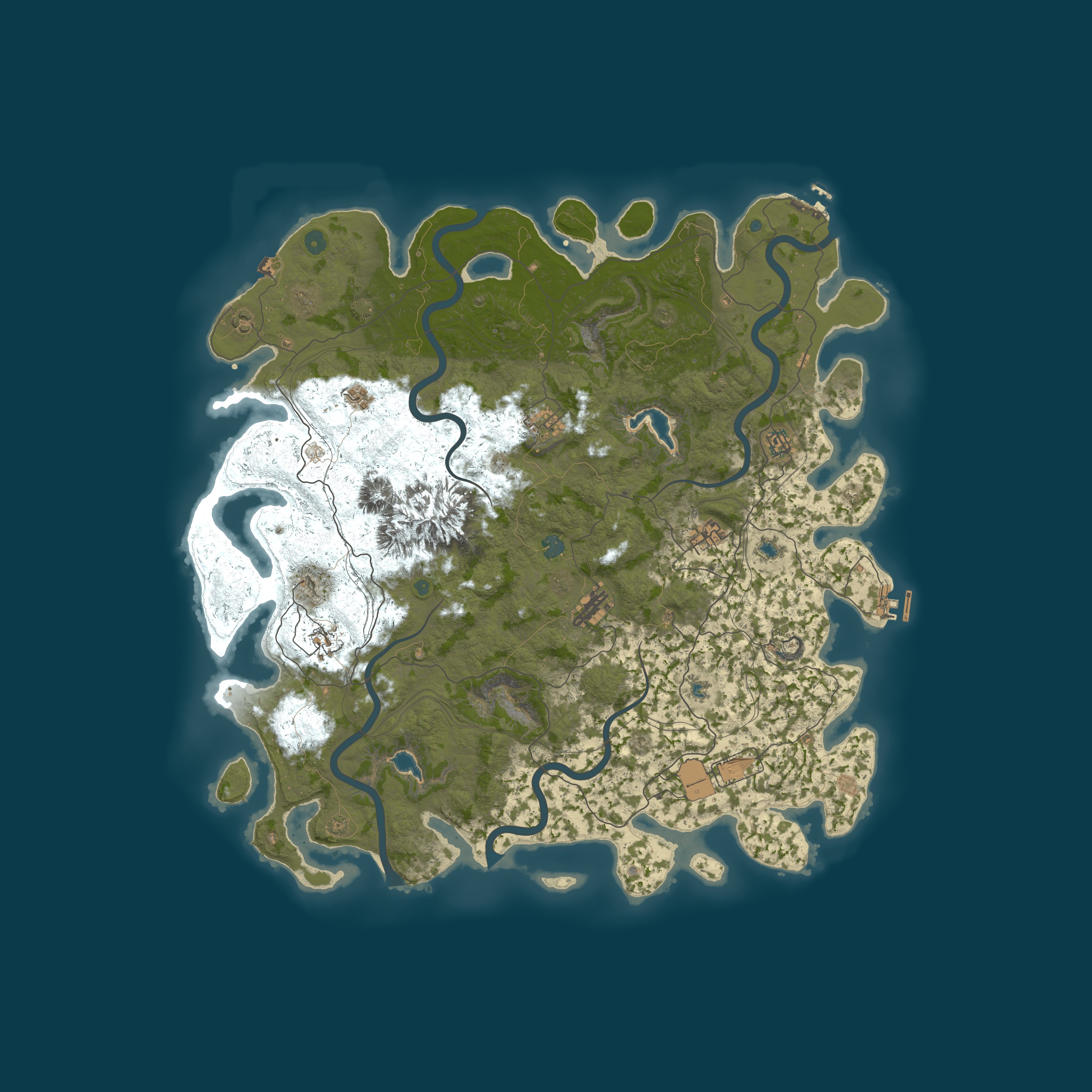 Map for Tiki Tiki Tiki