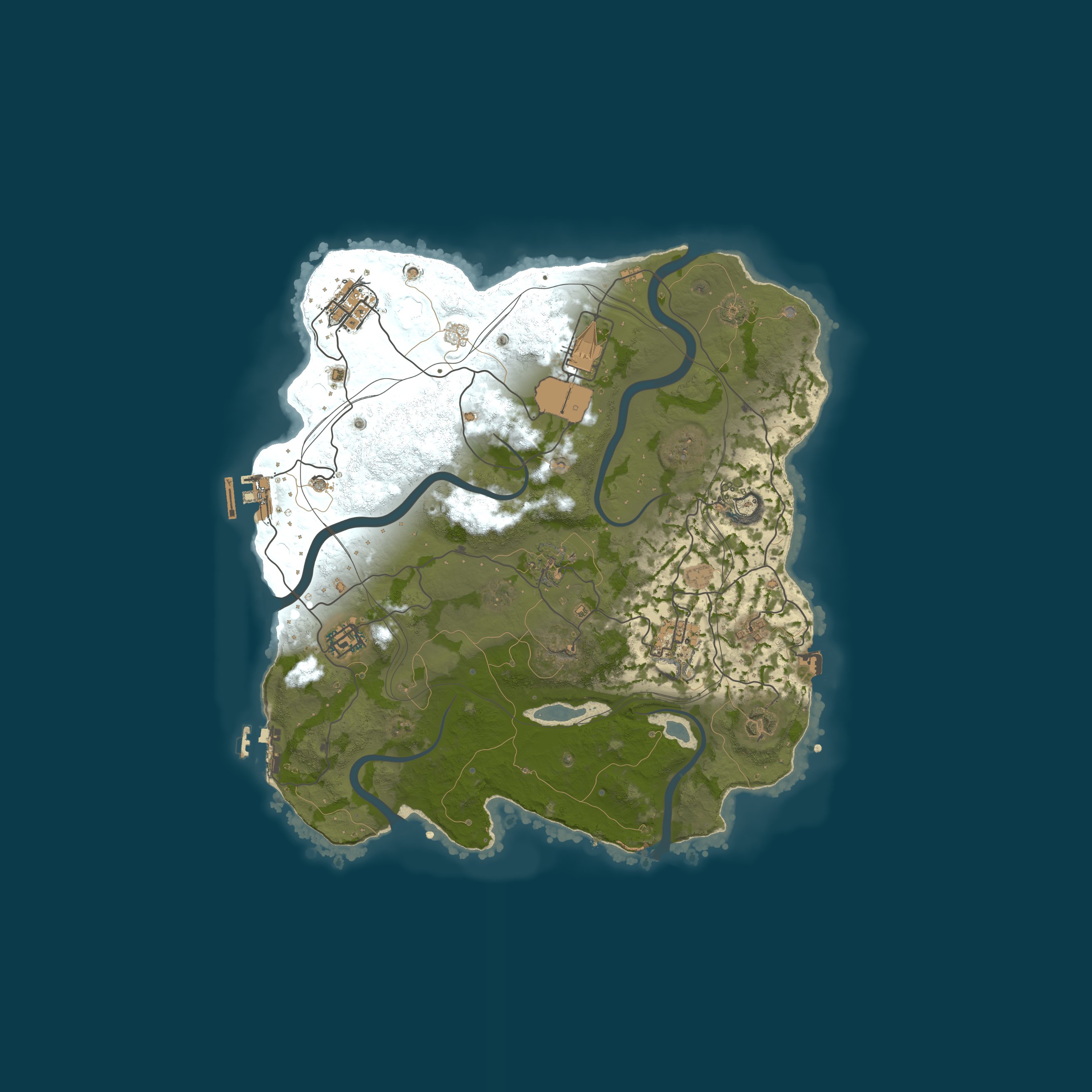 Map for [EU] Rustoria.co - 2x Vanilla | No BP Wipes