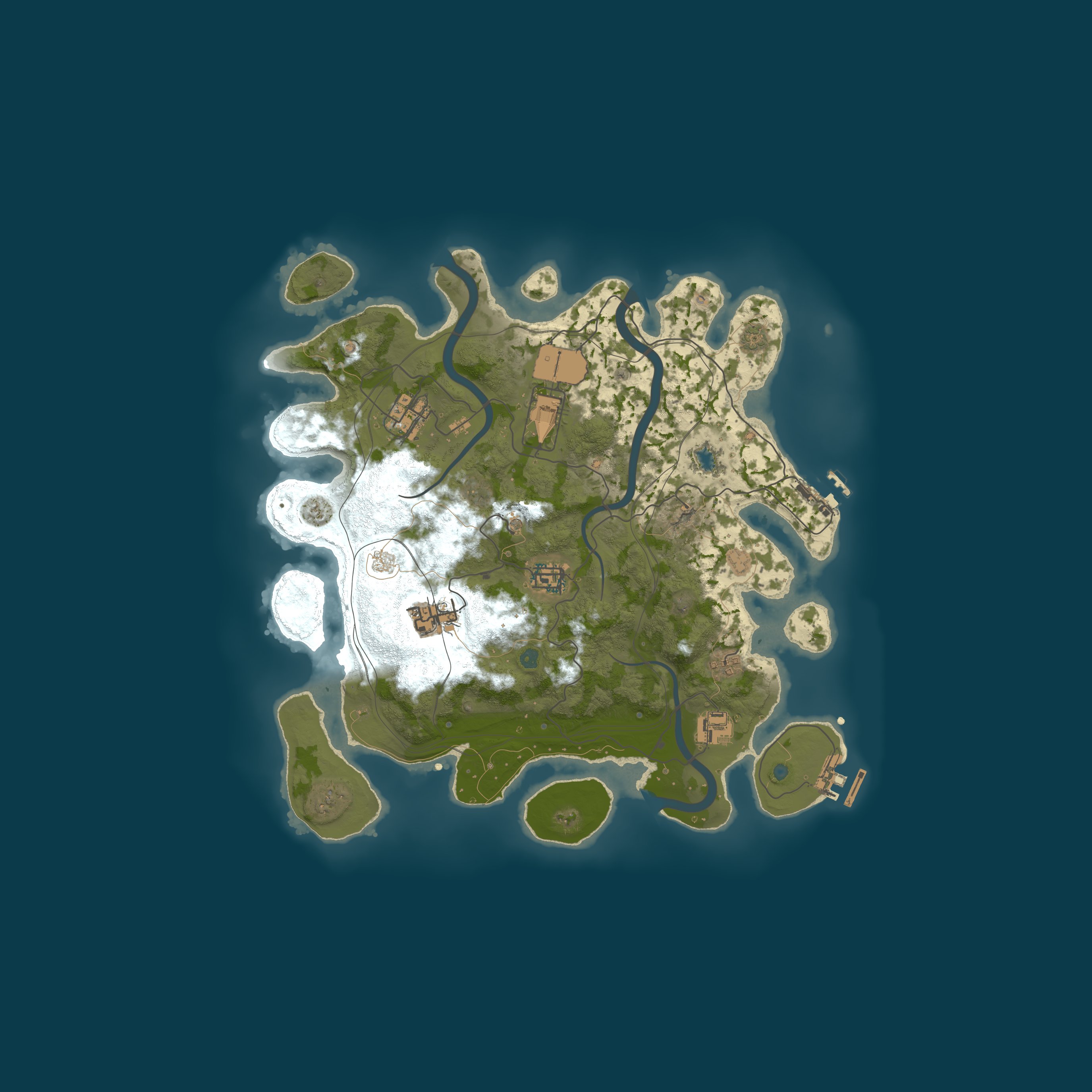 Map for [Baltic] Akmenslandia Small - Latvia | Lithuania | Estonia